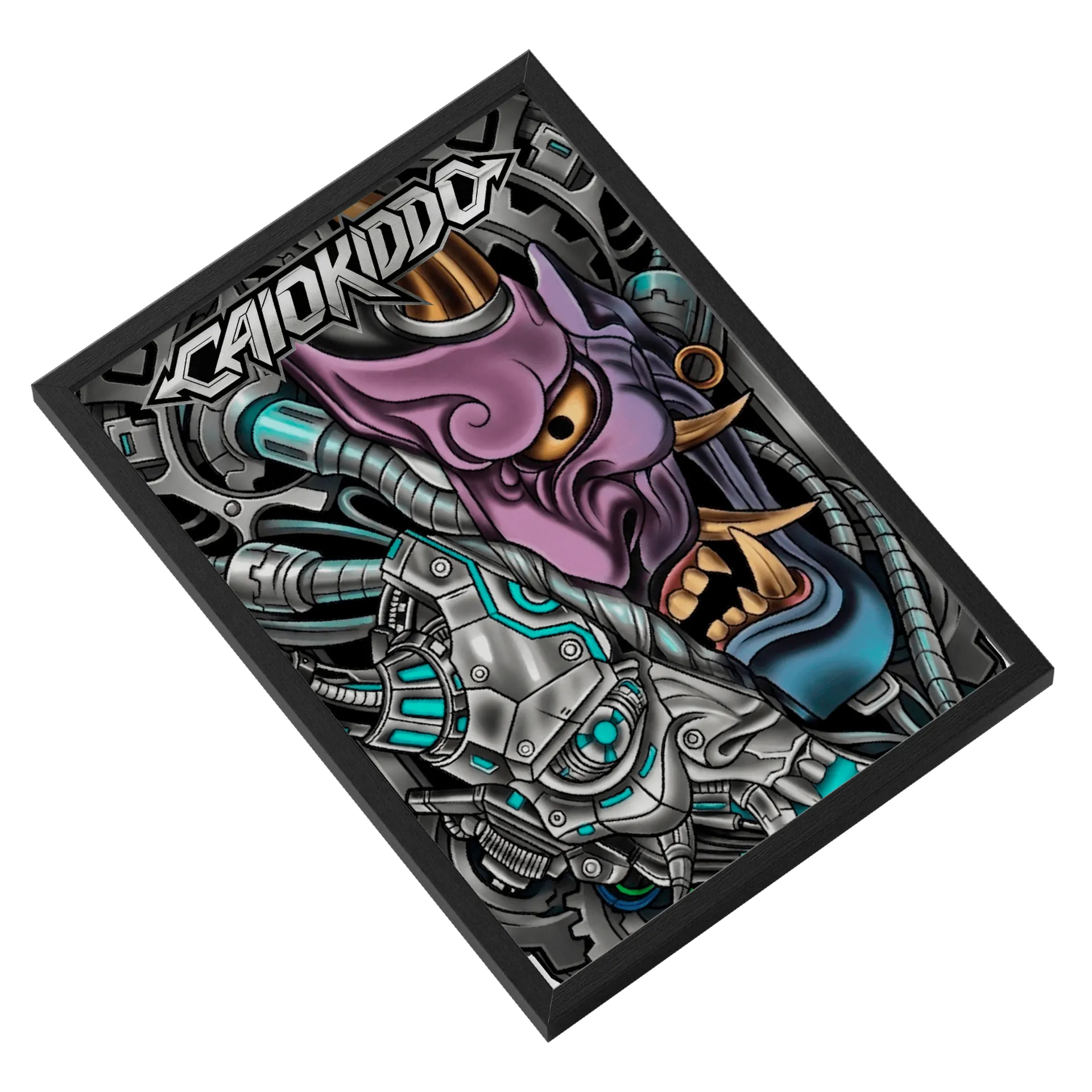 Quadro Cyberpunk CaioKiddo Live Loading de CaioKiddo