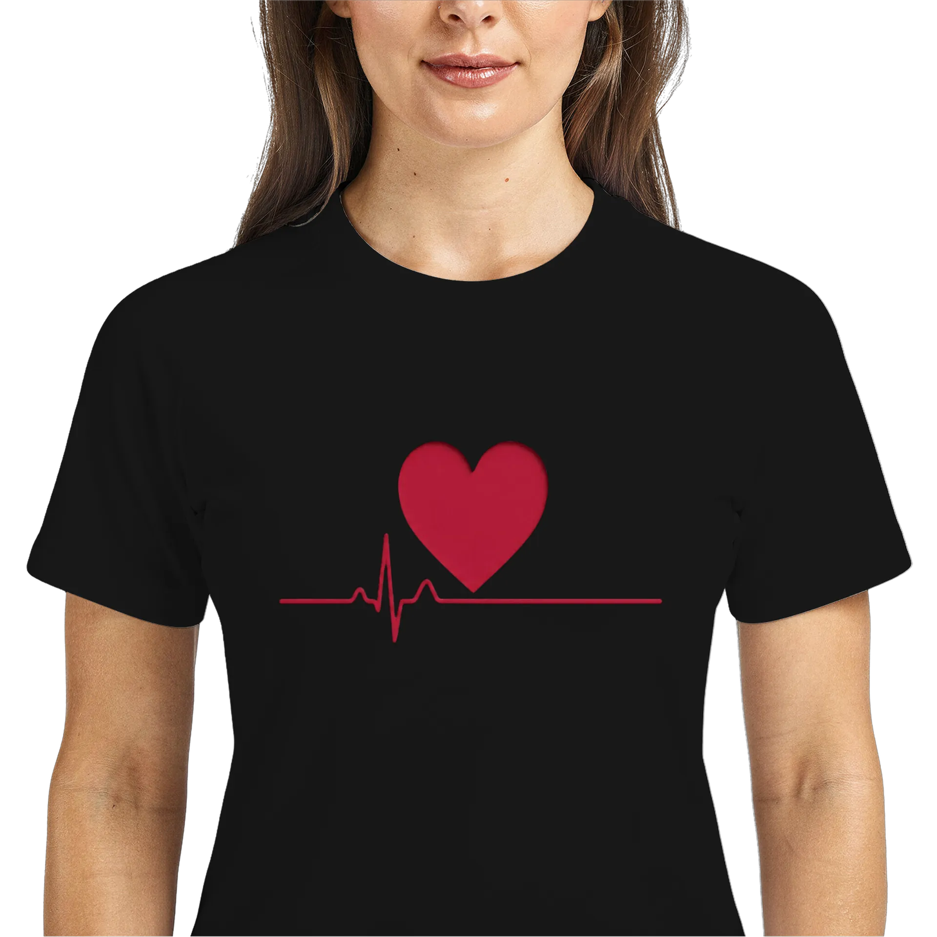 Camiseta Dry Fit Coração Batimento Respirável - Imagem 3