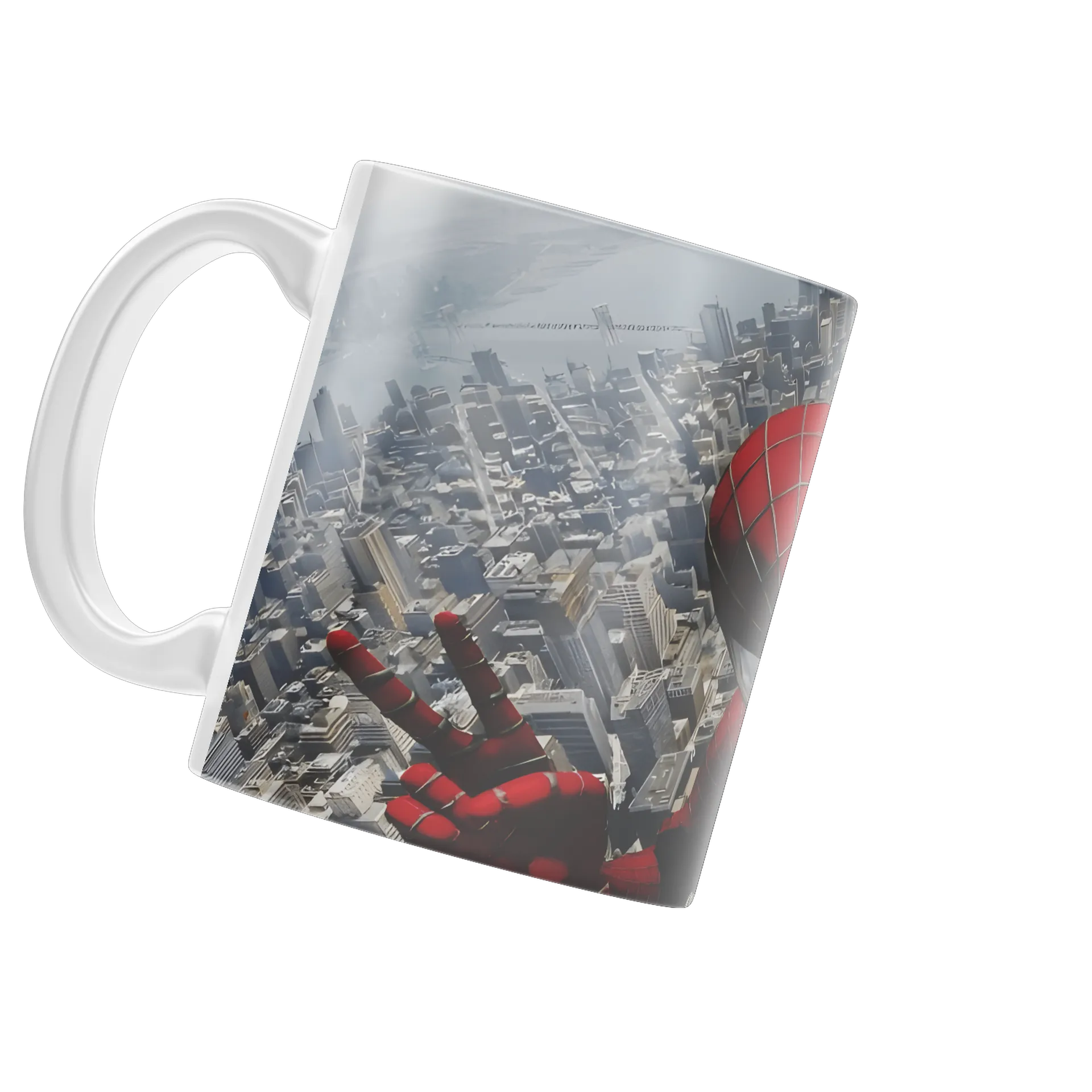 Caneca Cerâmica Homem-Aranha Em Ação 325ml - Imagem 3