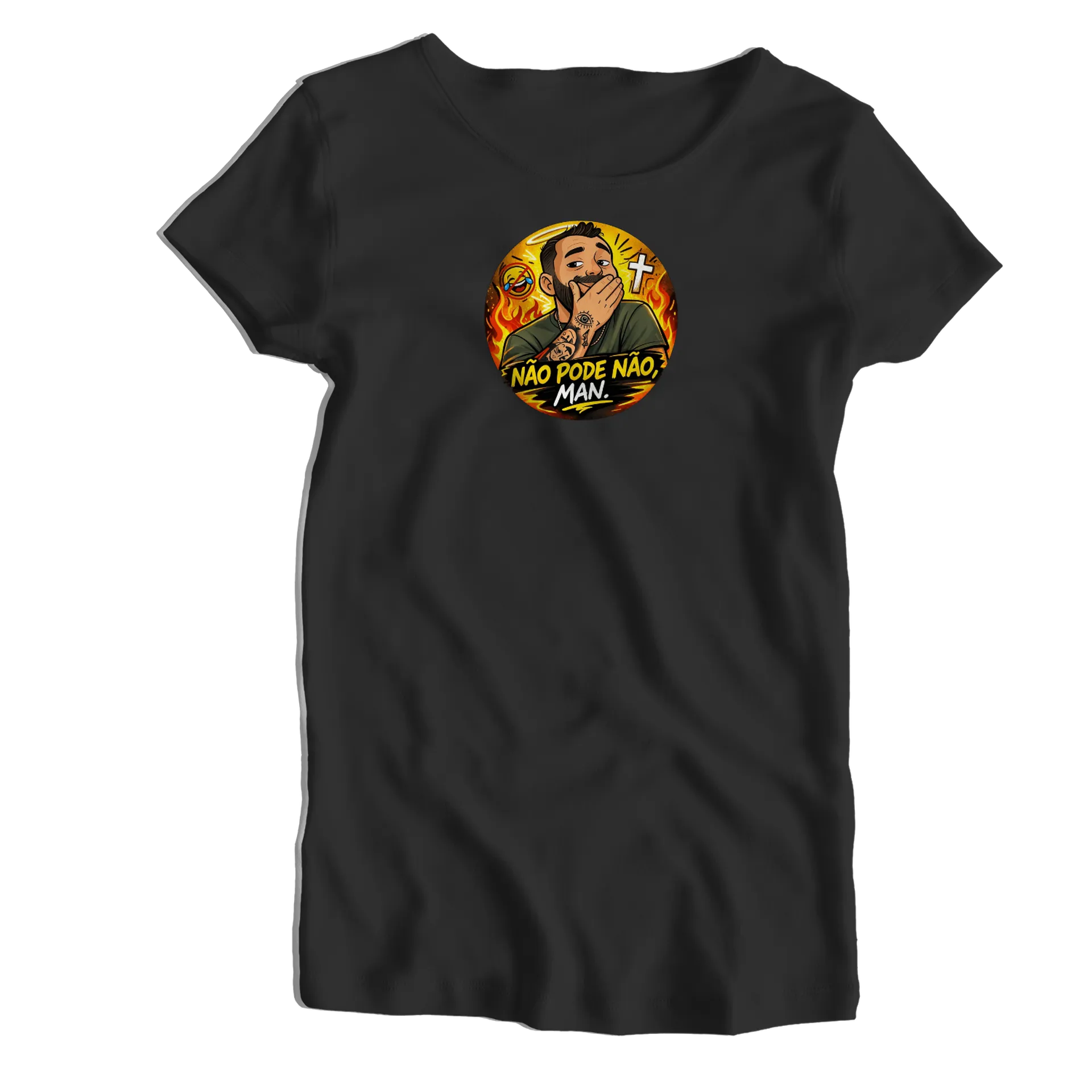 Babylook Pode não,man  - Imagem 1