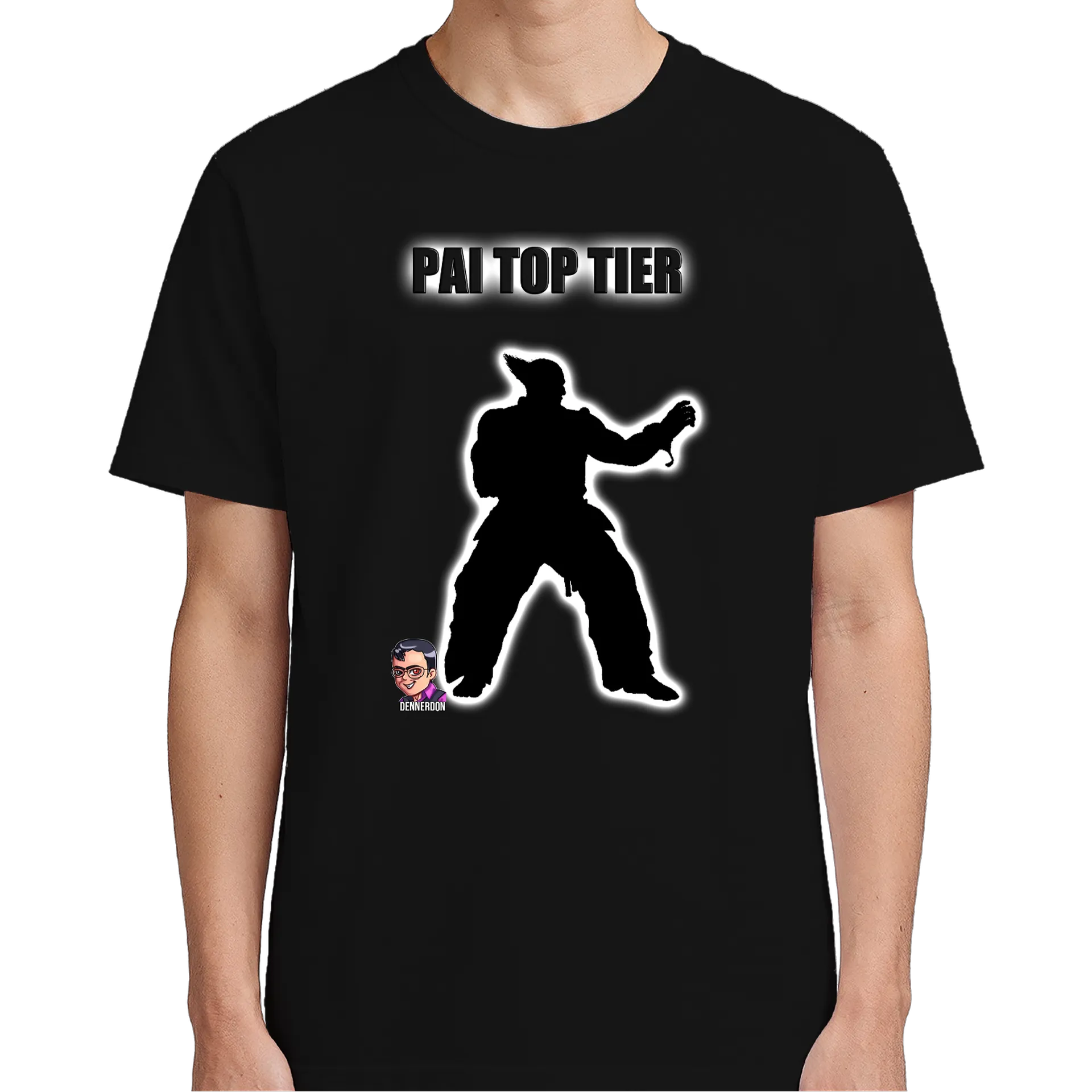 Camiseta Pai Top Tier Silhueta 100% Algodão - Imagem 1