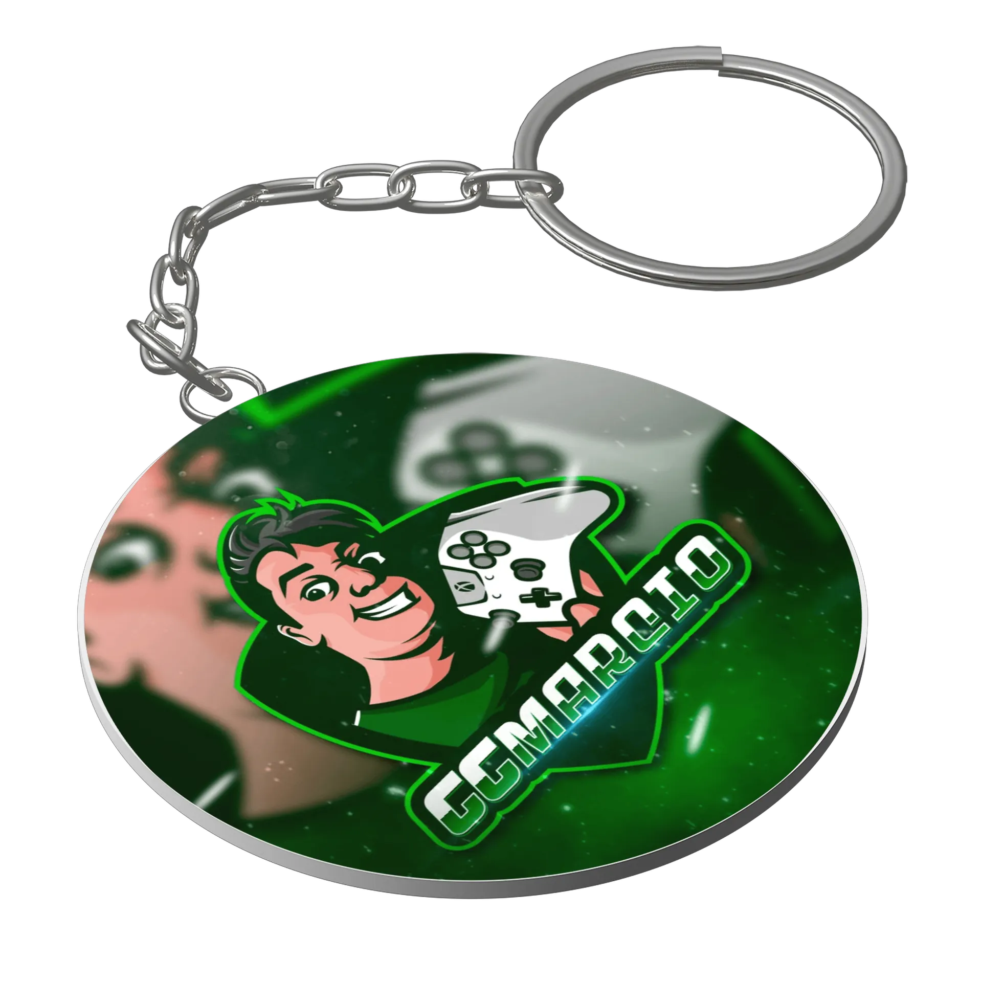 Chaveiro personalizado GGMarcio Logo - Imagem 1