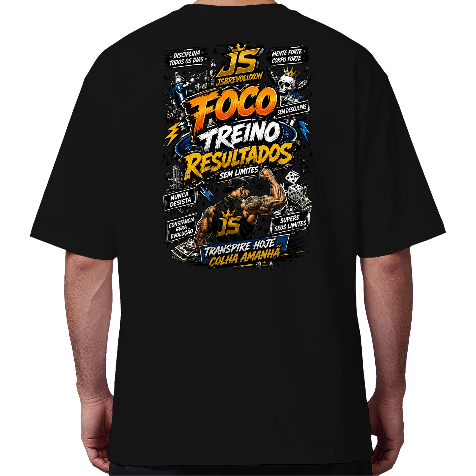 Camiseta Oversized jsbrevoluxon - Imagem 6