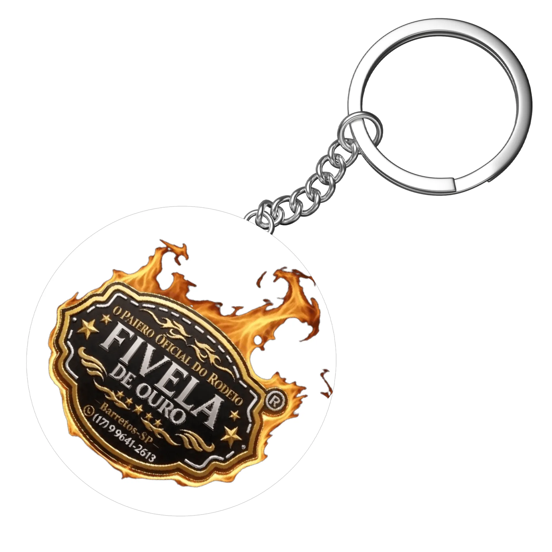 Chaveiro personalizado - Fivela de Ouro - Imagem 4