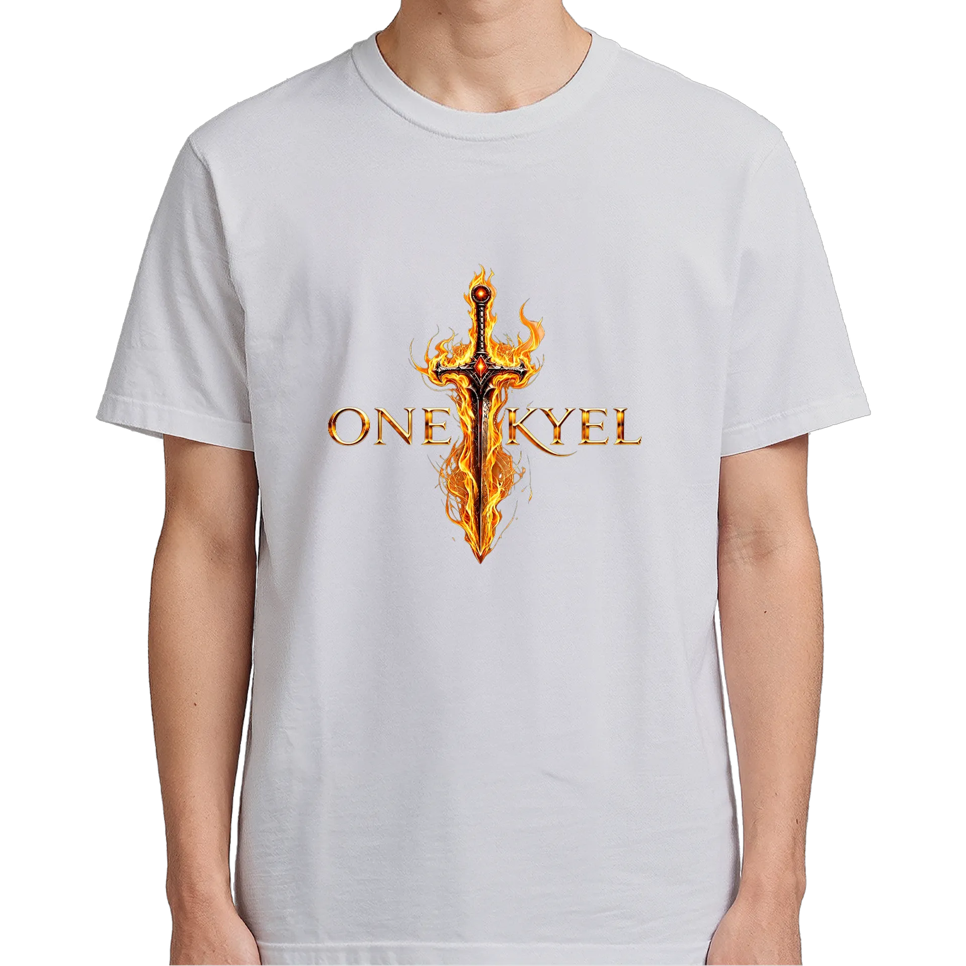 Camiseta Estampa Logotipo One Kyel 100% Algodão de One Kyel — imagem 4 de 6