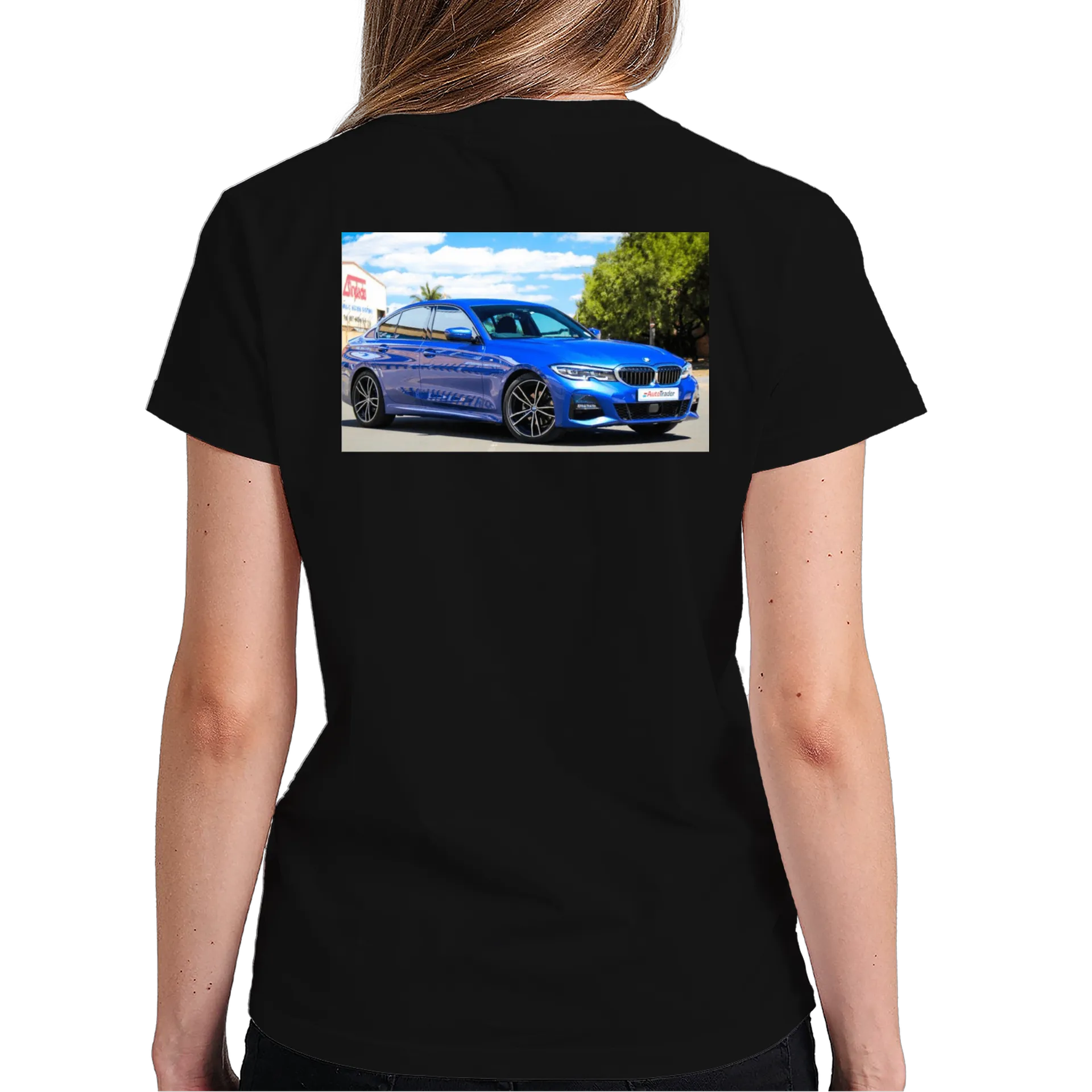 Camiseta Carro Esportivo Estampa Minimalista 100% Algodão - Imagem 6