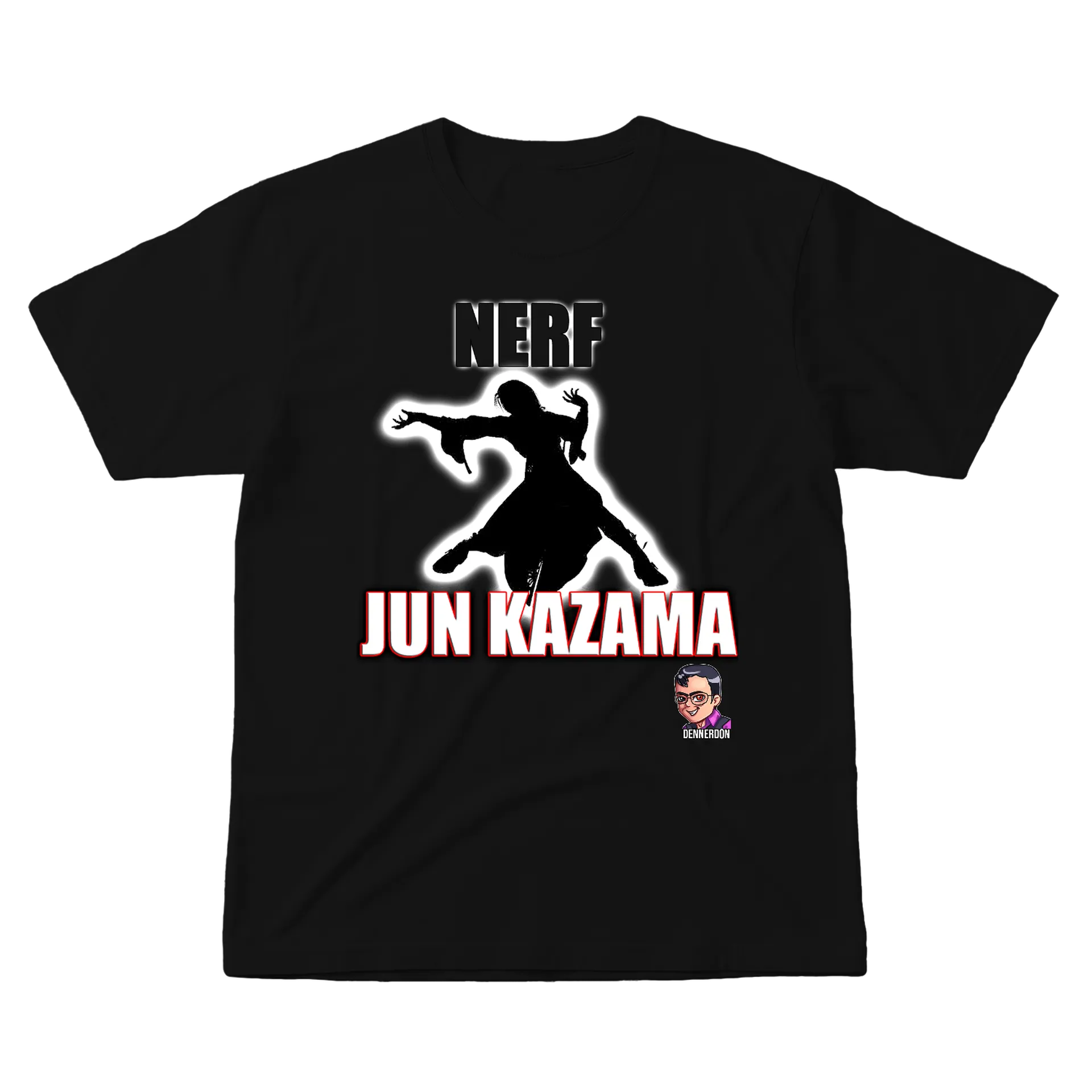 Camiseta Nerf Jun Kazama 100% Algodão - Imagem 1