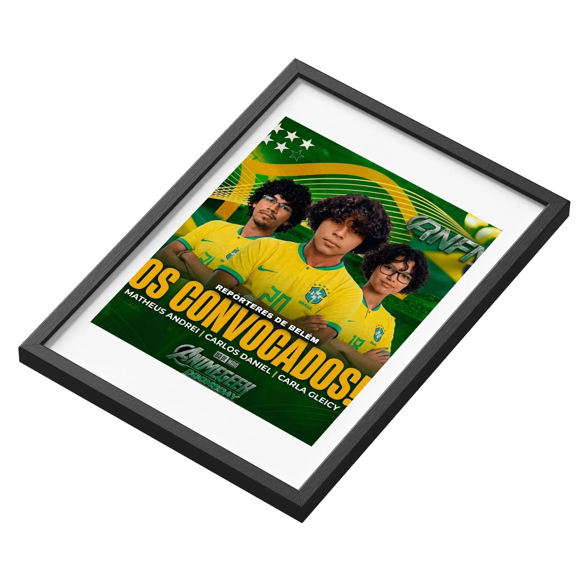 Quadro A3 personalizado especial Belém do Pará - Imagem 3