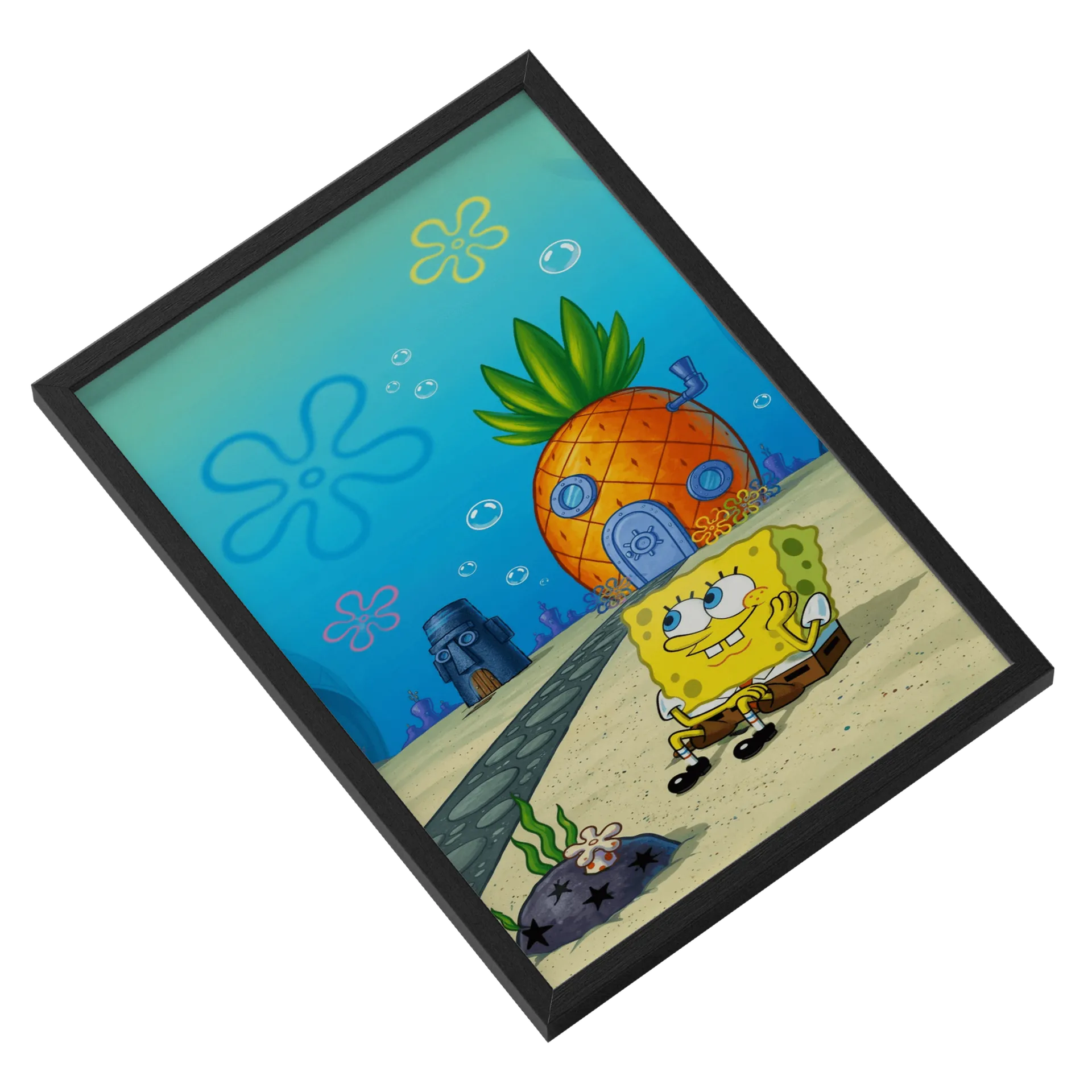 Quadro Do Bob Esponja e sua casa de Kawã — imagem 2 de 3