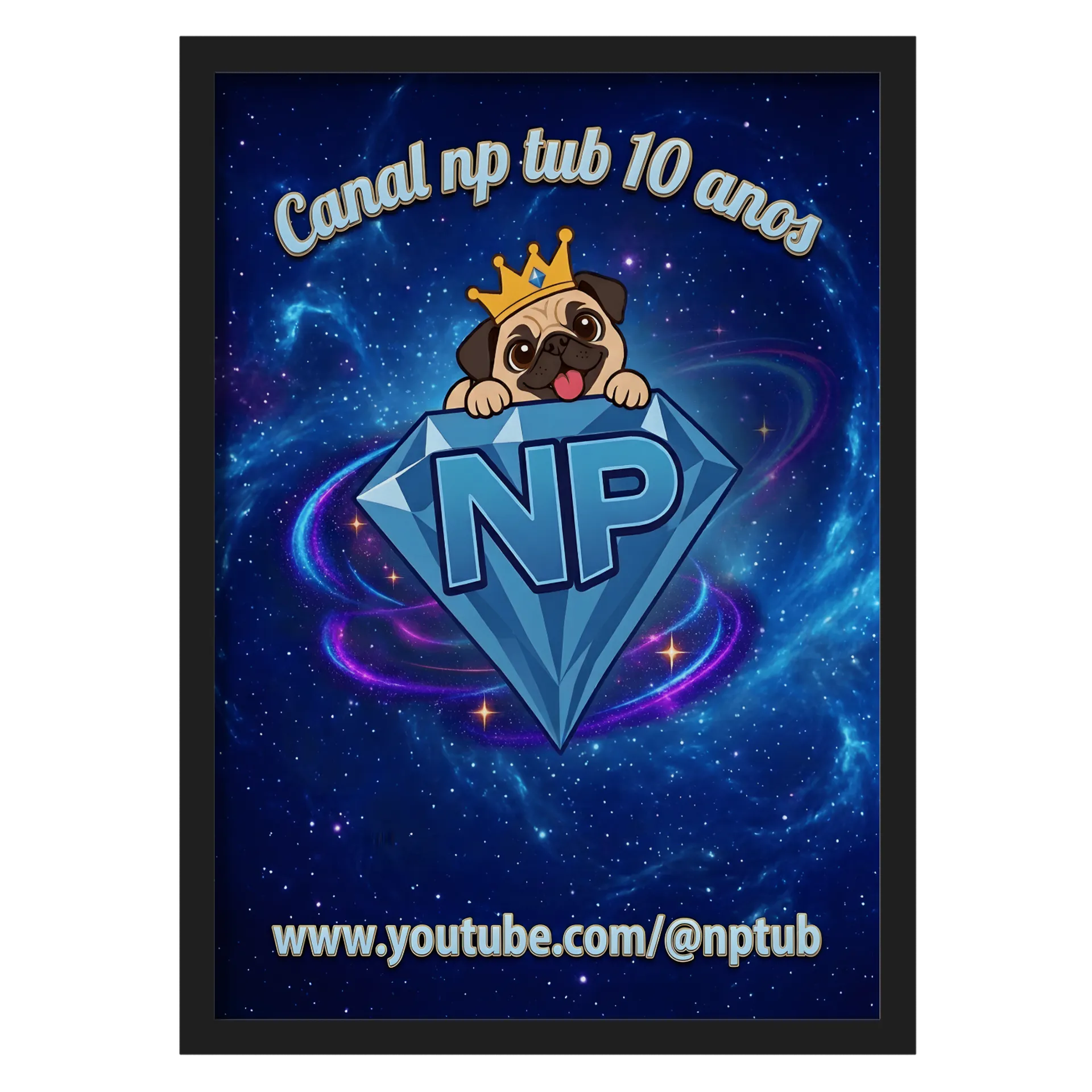 Pôster 10 anos Np tub - Imagem 1