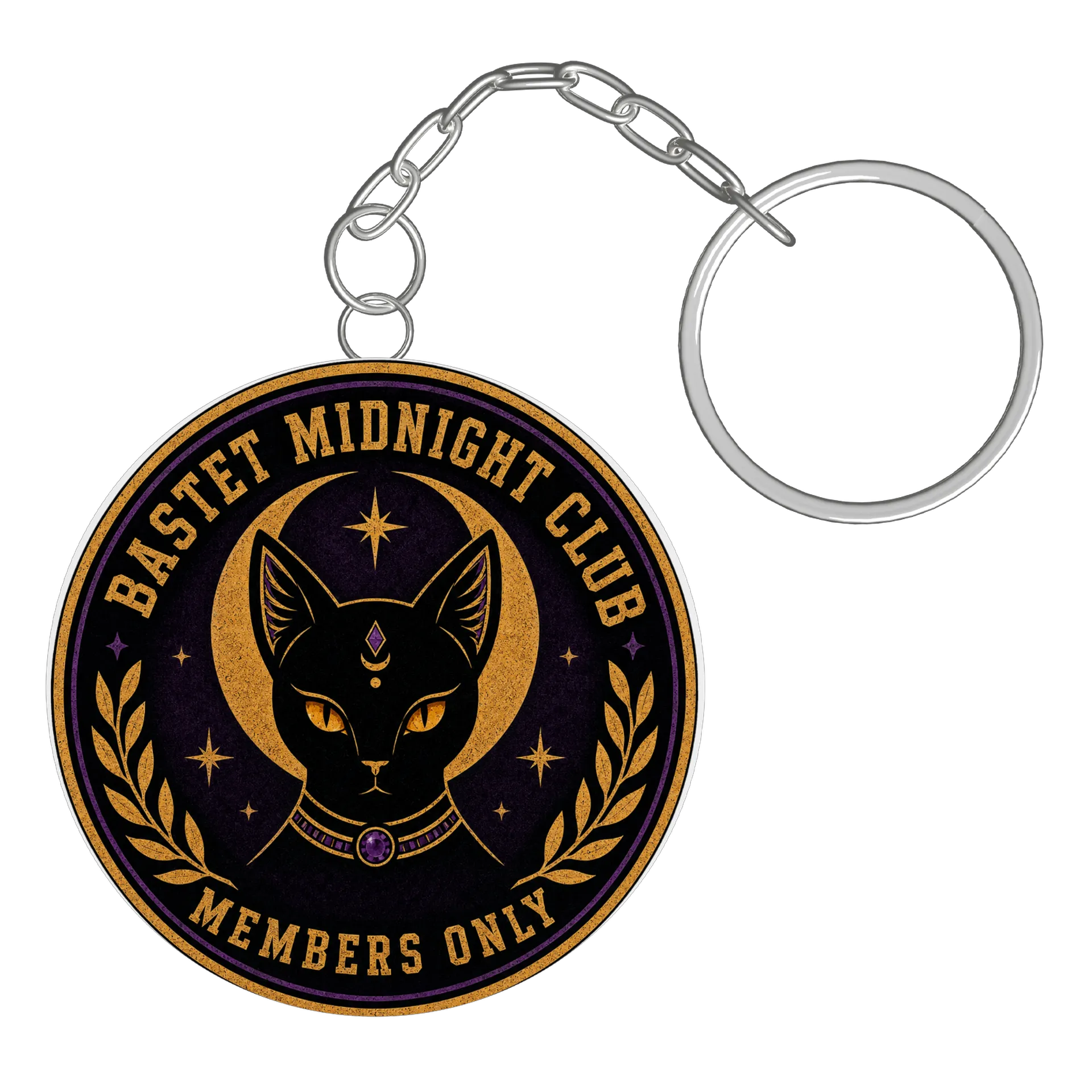 Chaveiro Bastet Midnight Club - Imagem 3