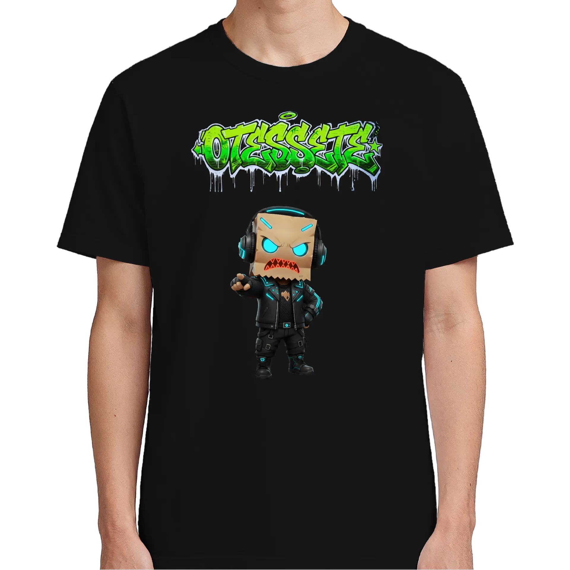 Camiseta personalizada (Otessete e Mascote) de otessete — imagem 4 de 6