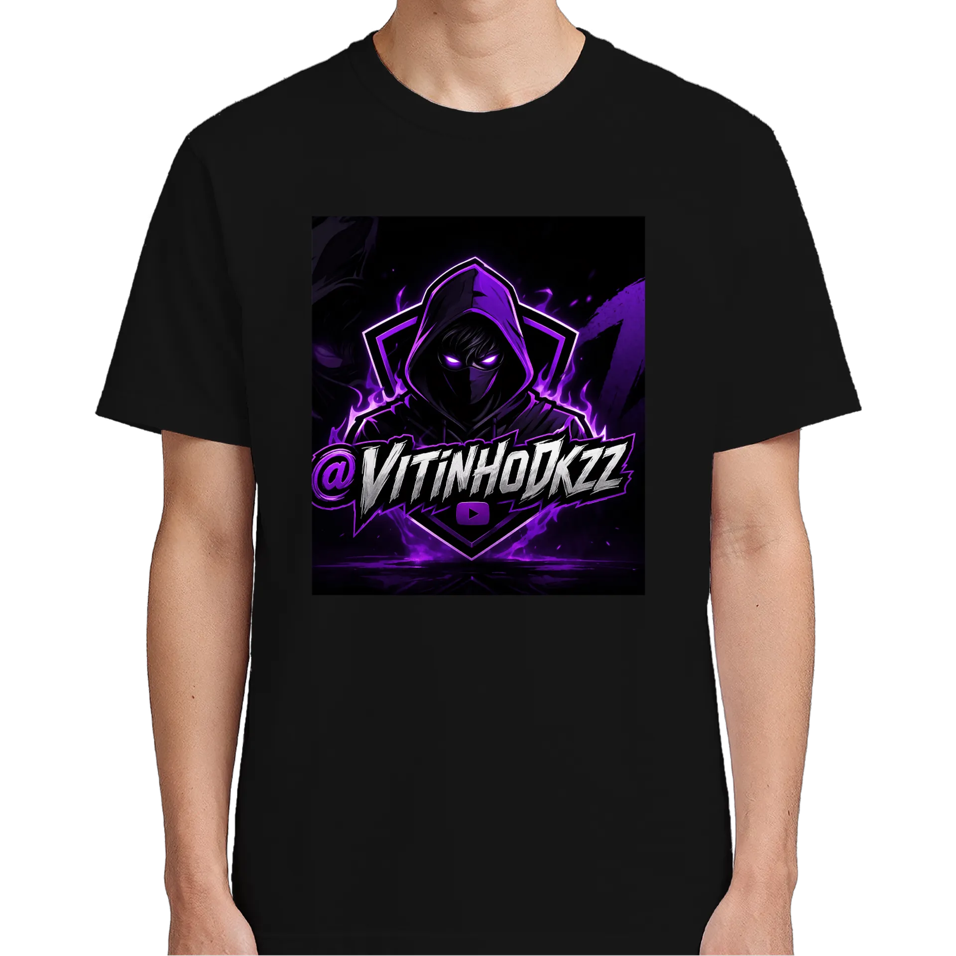 Camiseta Gamer Roxa @VitinhoDkzz – Design Chamativo Exclusiv - Imagem 5