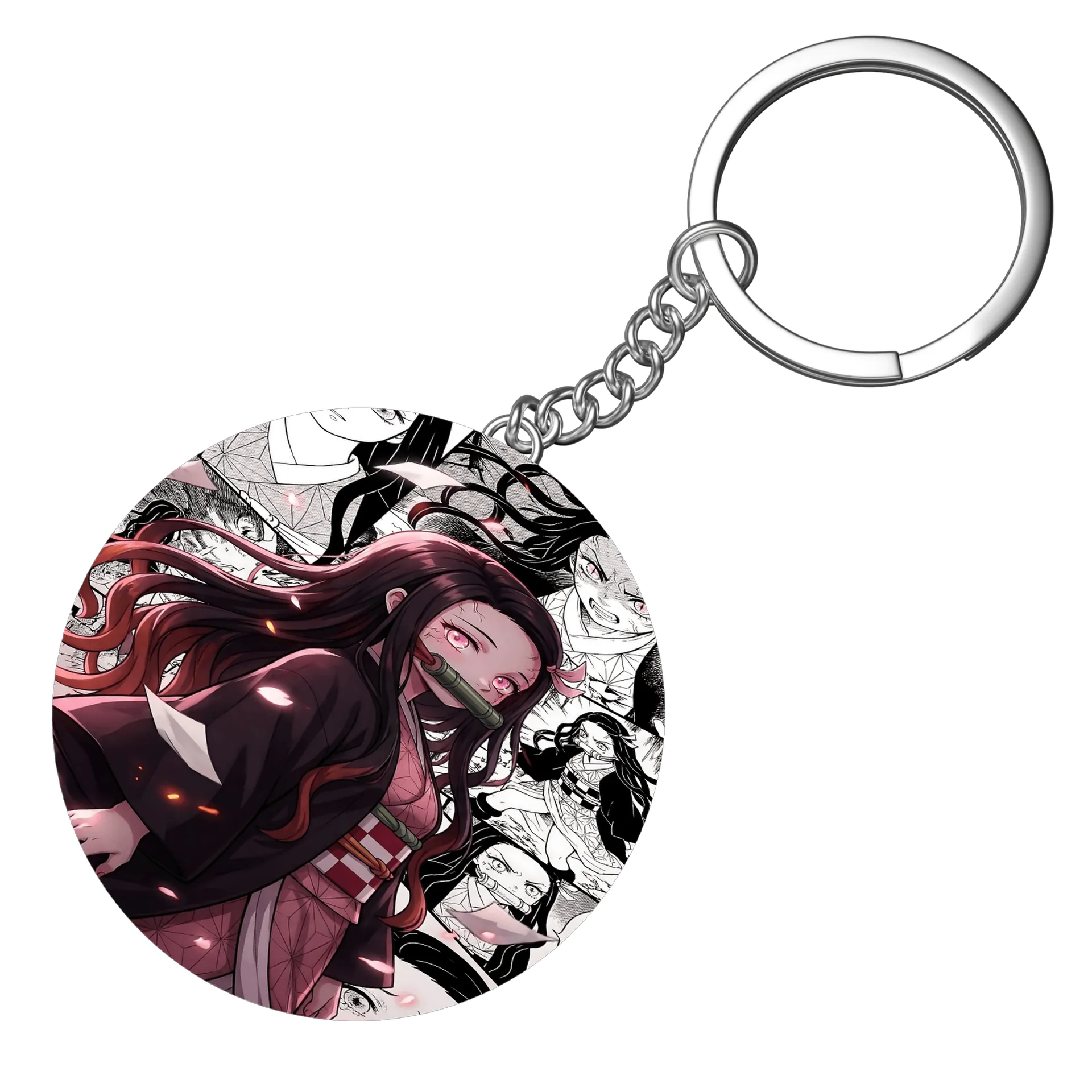Chaveiro personalizado Nezuko Kamado - Imagem 4
