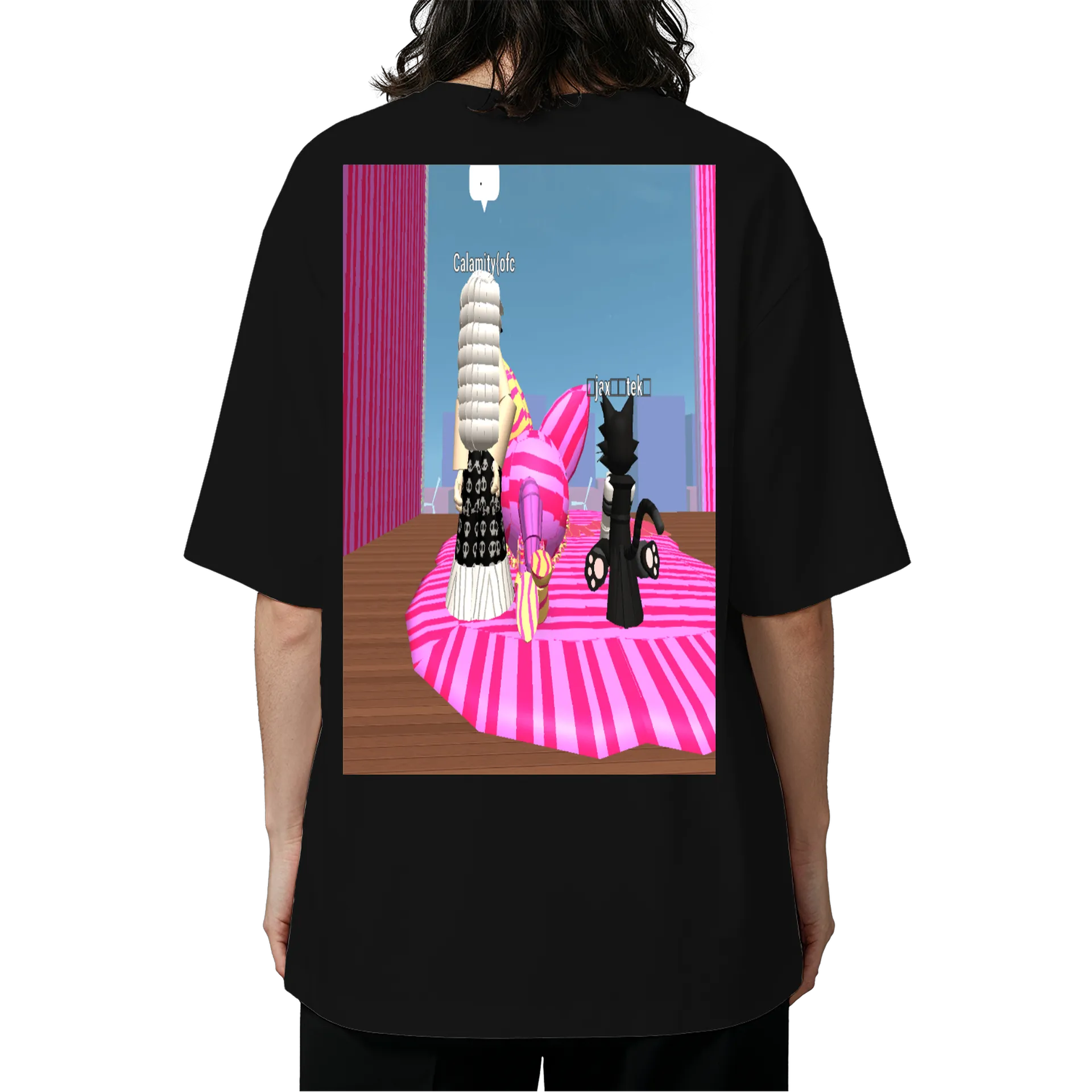 Camiseta Oversized de calamity e agente Secreto e candle! de Candle unier star [0fc] — imagem 5 de 6