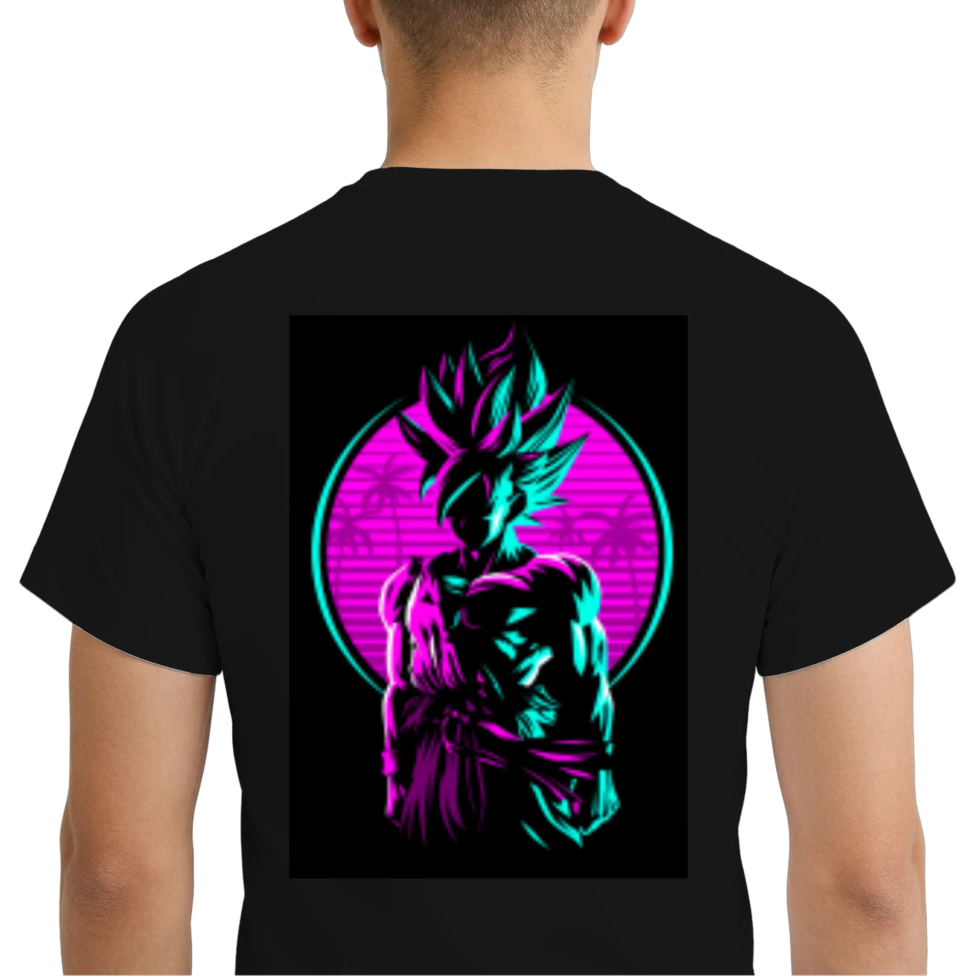 Camiseta Dry Fit Dragon Neon Retro 100% Polyester - Imagem 6