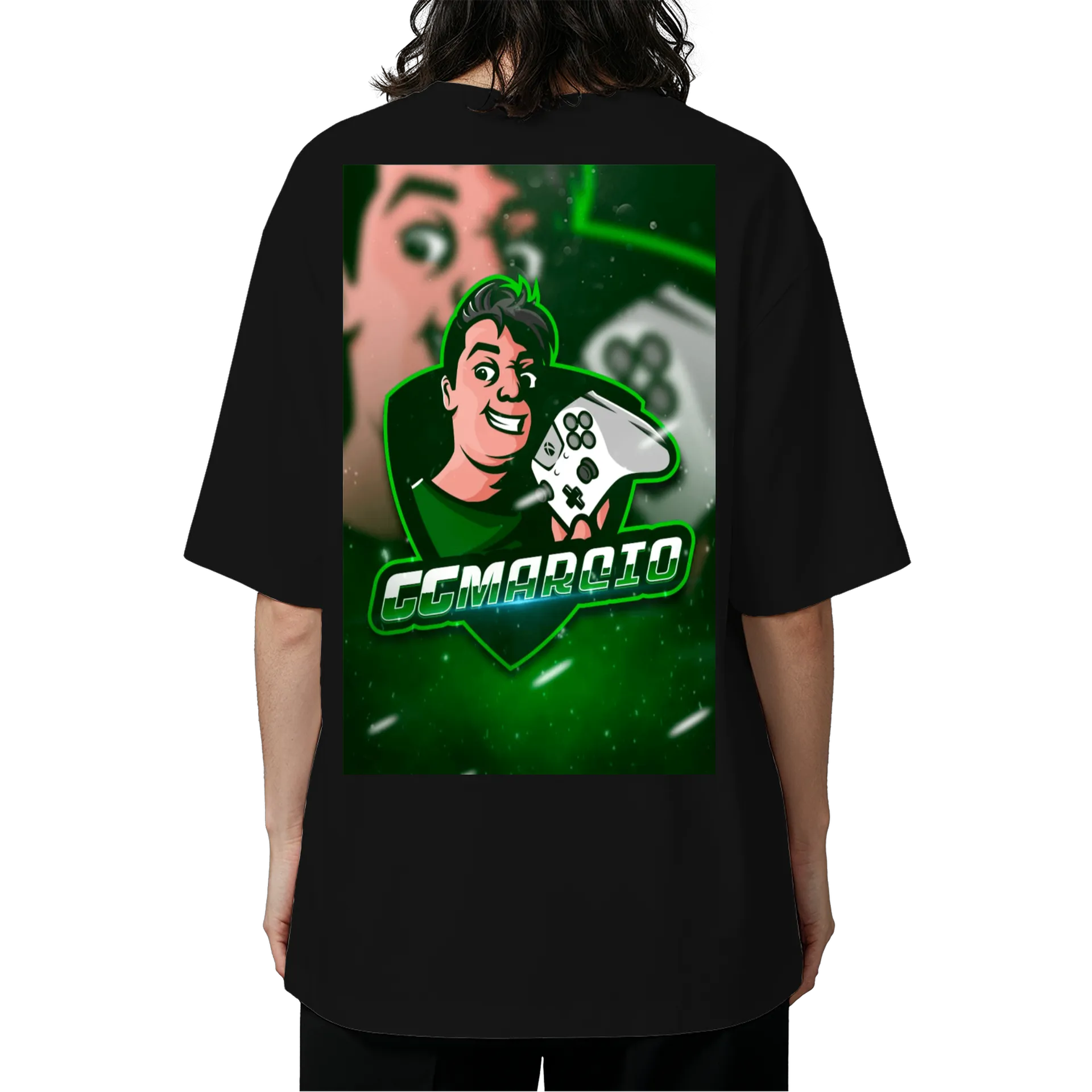 Camiseta Oversized GGMarcio Logo - Imagem 5