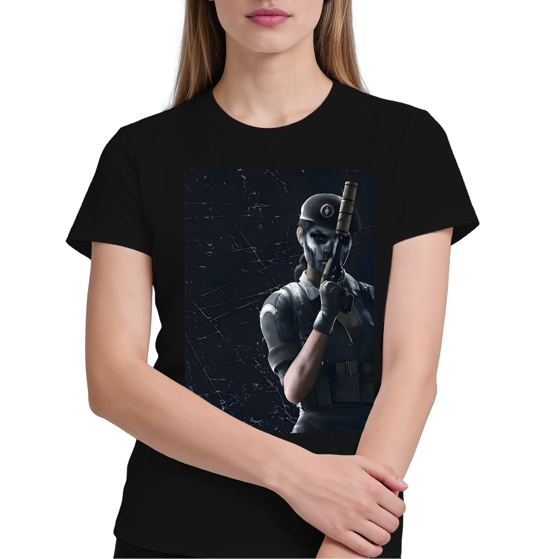 Camiseta Logo CavalcaGames 100% Algodão Preto de Cavalcamatheus — imagem 3 de 6