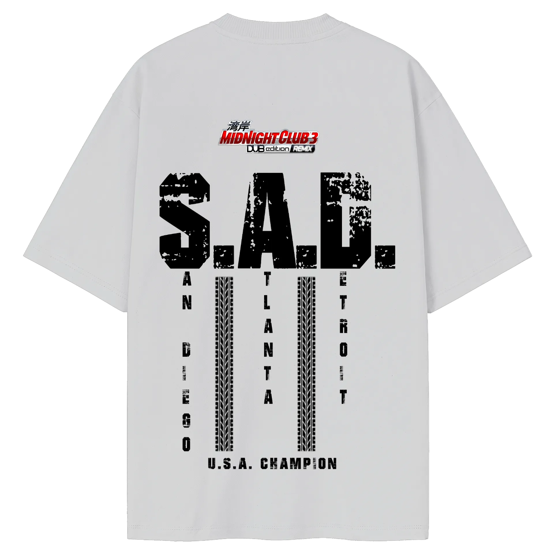 Camiseta Oversized S.A.D. MNC3 - Imagem 2