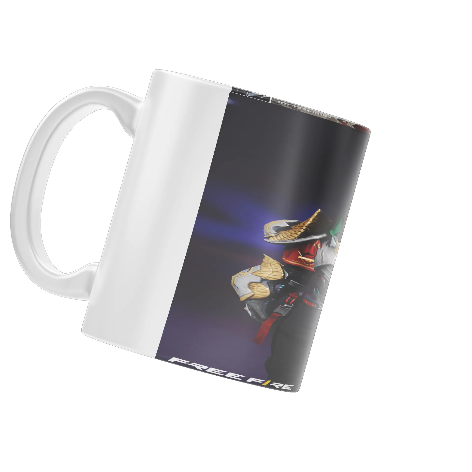 Caneca personalizada Free Fire 325ml de Jones — imagem 3 de 4