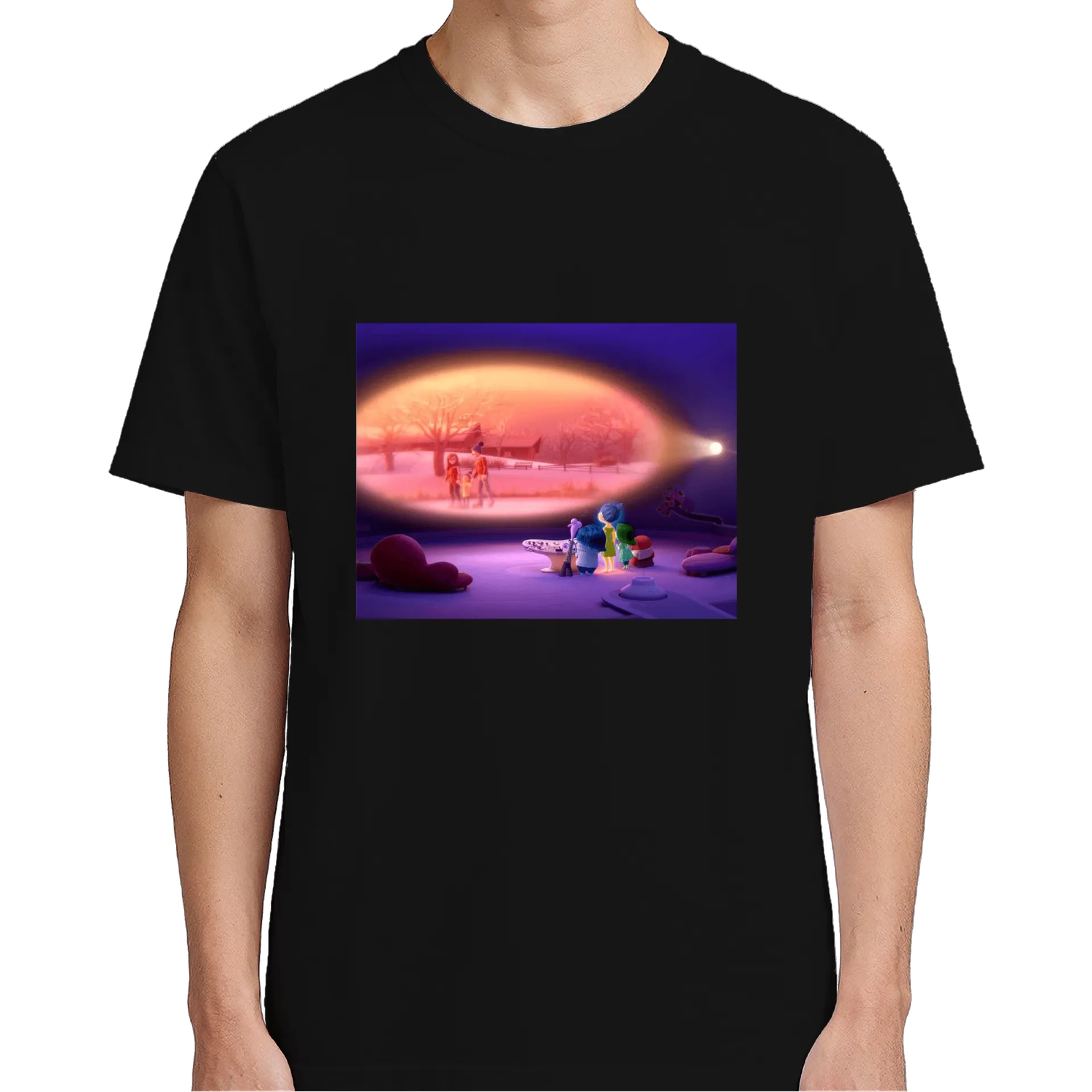 Camiseta Estampa Emoções Personagens 100% Algodão - Imagem 5
