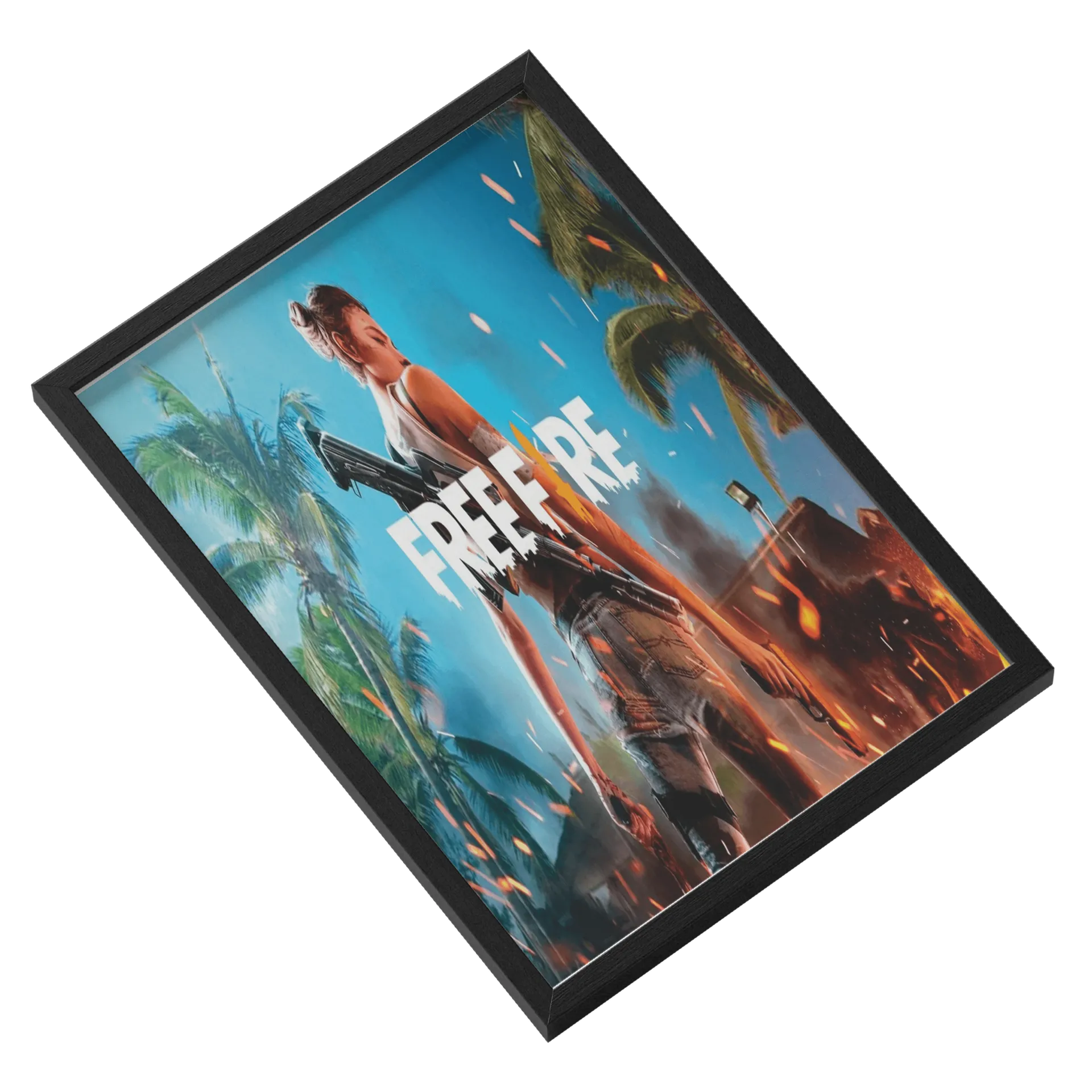 Quadro A3 personalizado FREE FIRE - Imagem 2