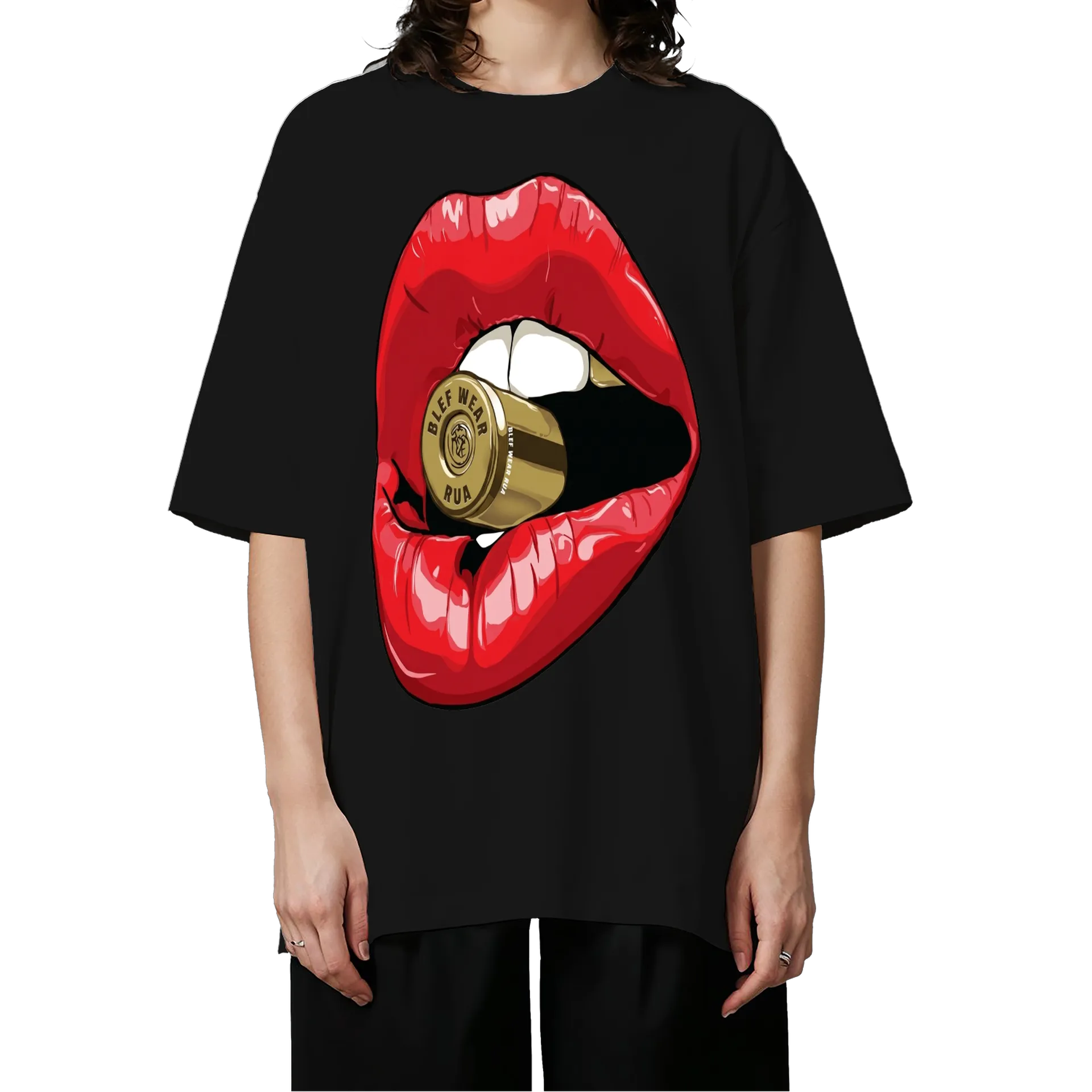 Camiseta Oversized de Blef Wear Rua — imagem 3 de 6