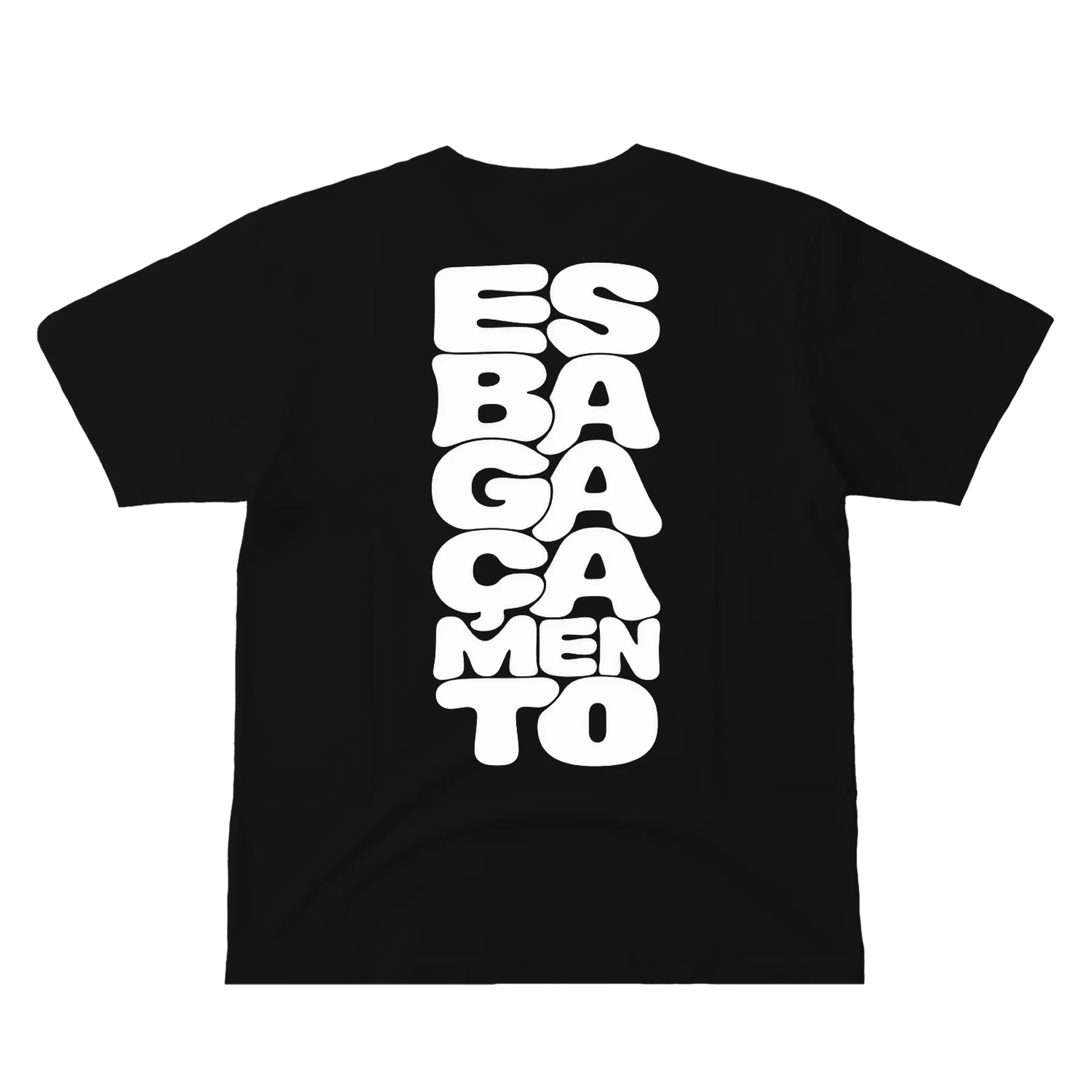 Camiseta Estampa Tipográfica Monocromática 100% Algodão de SmYGoll — imagem 2 de 6