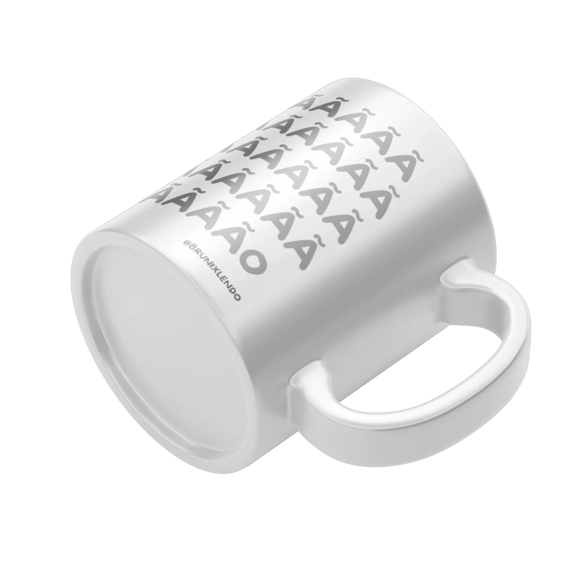 Caneca Porcelana Hidratação 325ml - Imagem 4