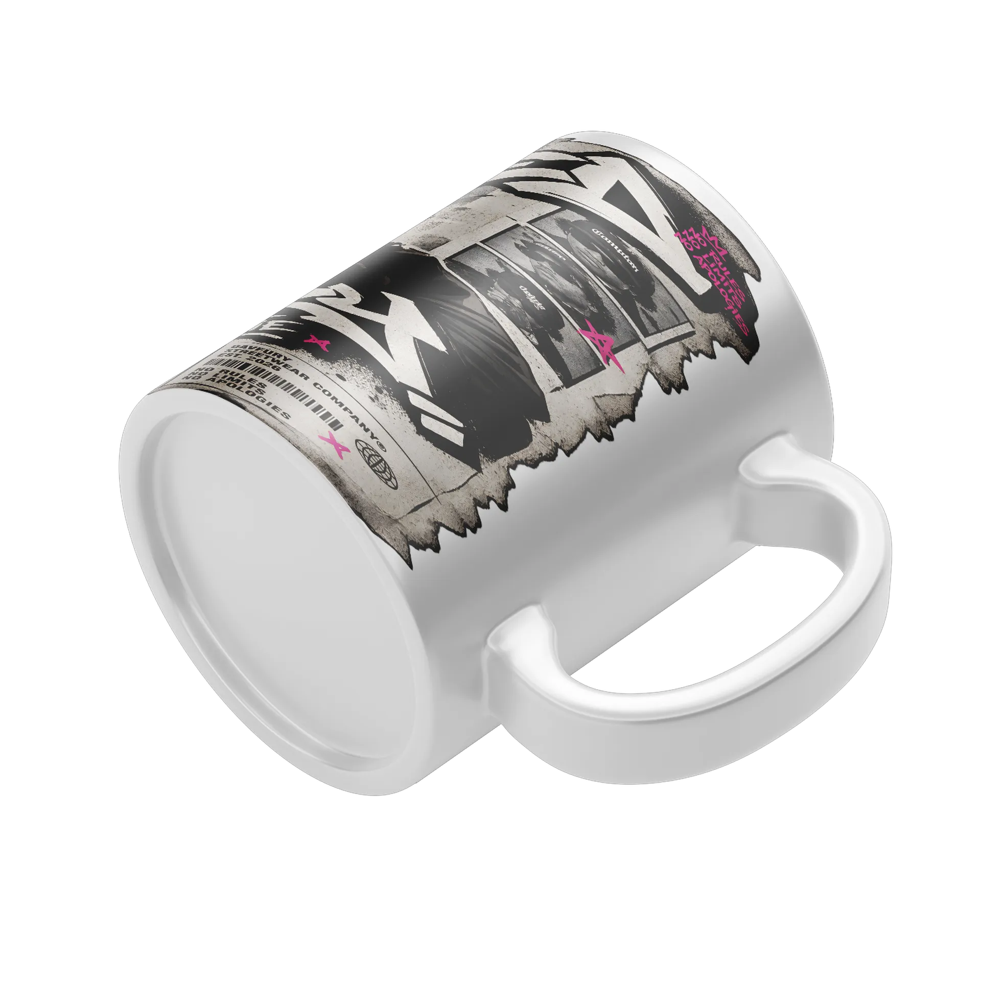 Caneca Outcasts Never Die - Davfury Streetwear Comp. ® - Imagem 4