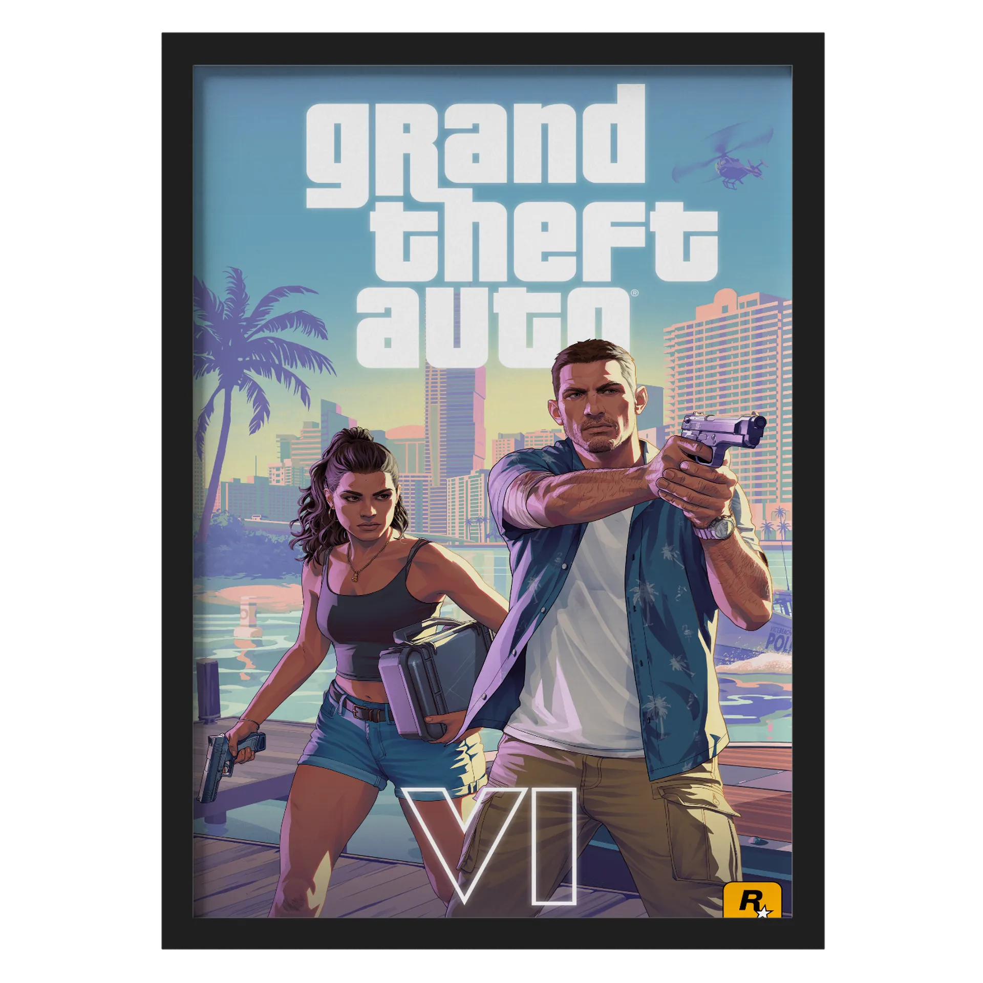 Quadro A3 personalizado Com Vidro - Imagem 1