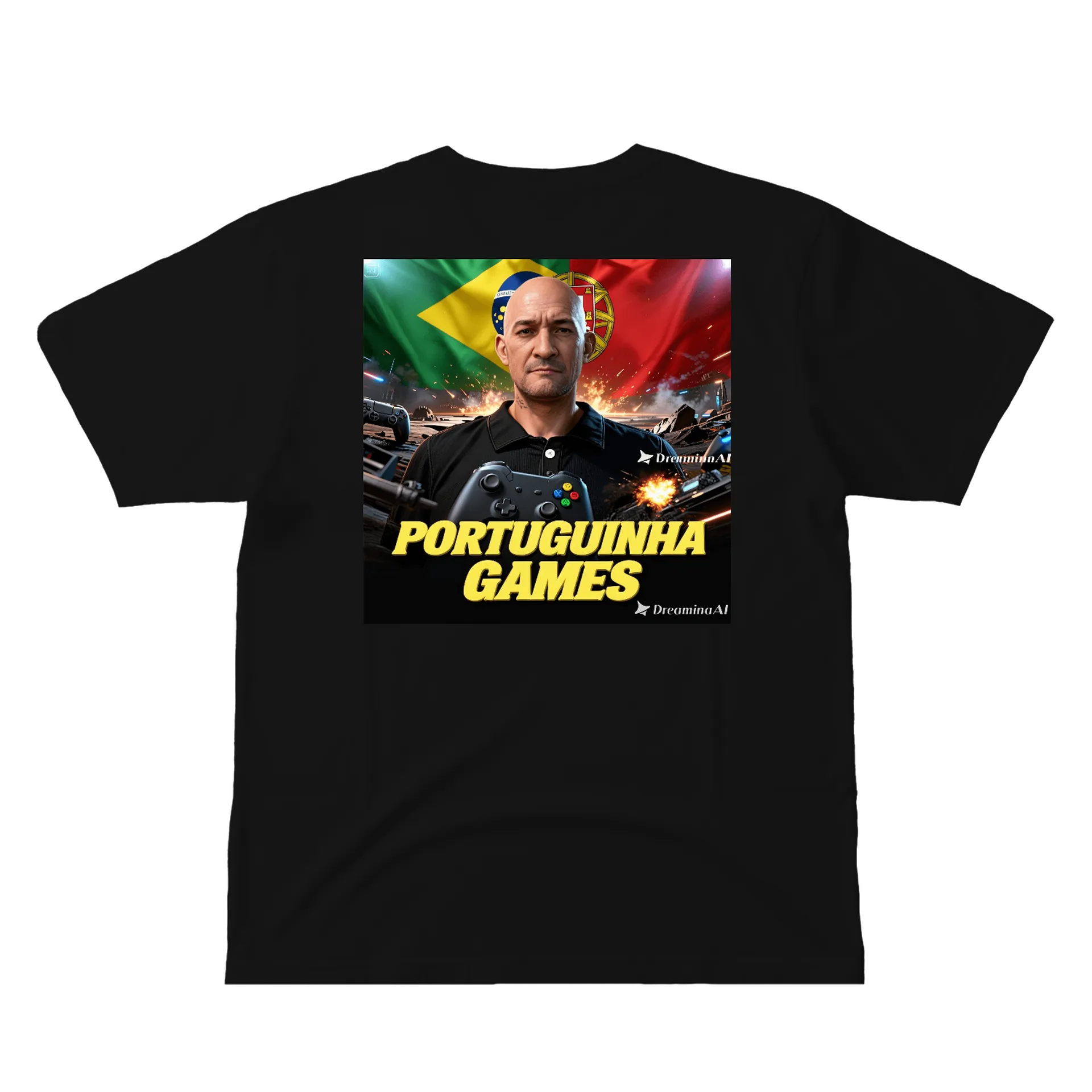 Camiseta personalizada de portuguinhagamesbr