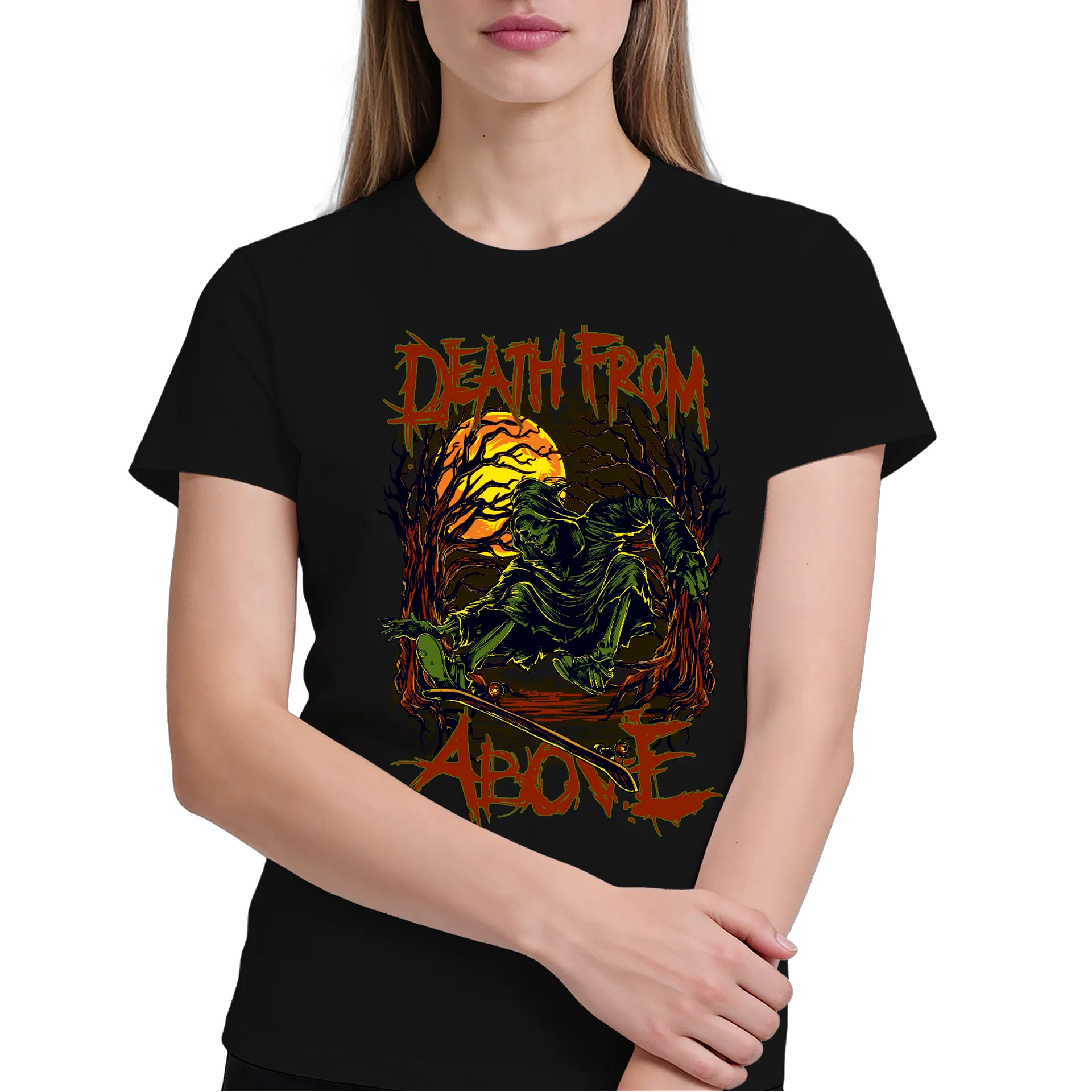 Camiseta Death Strain Ilustration 100% Algodão - Imagem 4