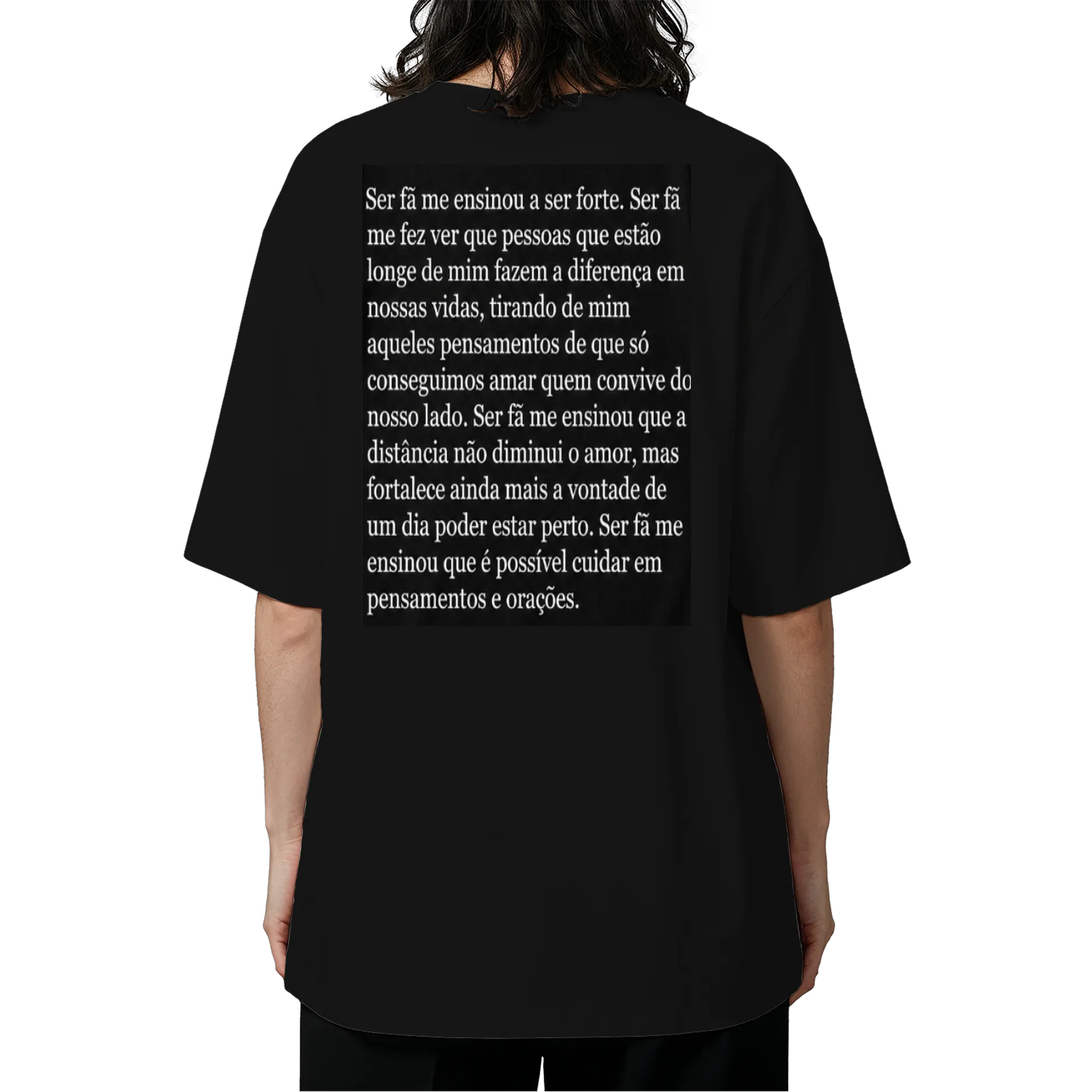 Camiseta Oversized - FÃS - Imagem 5
