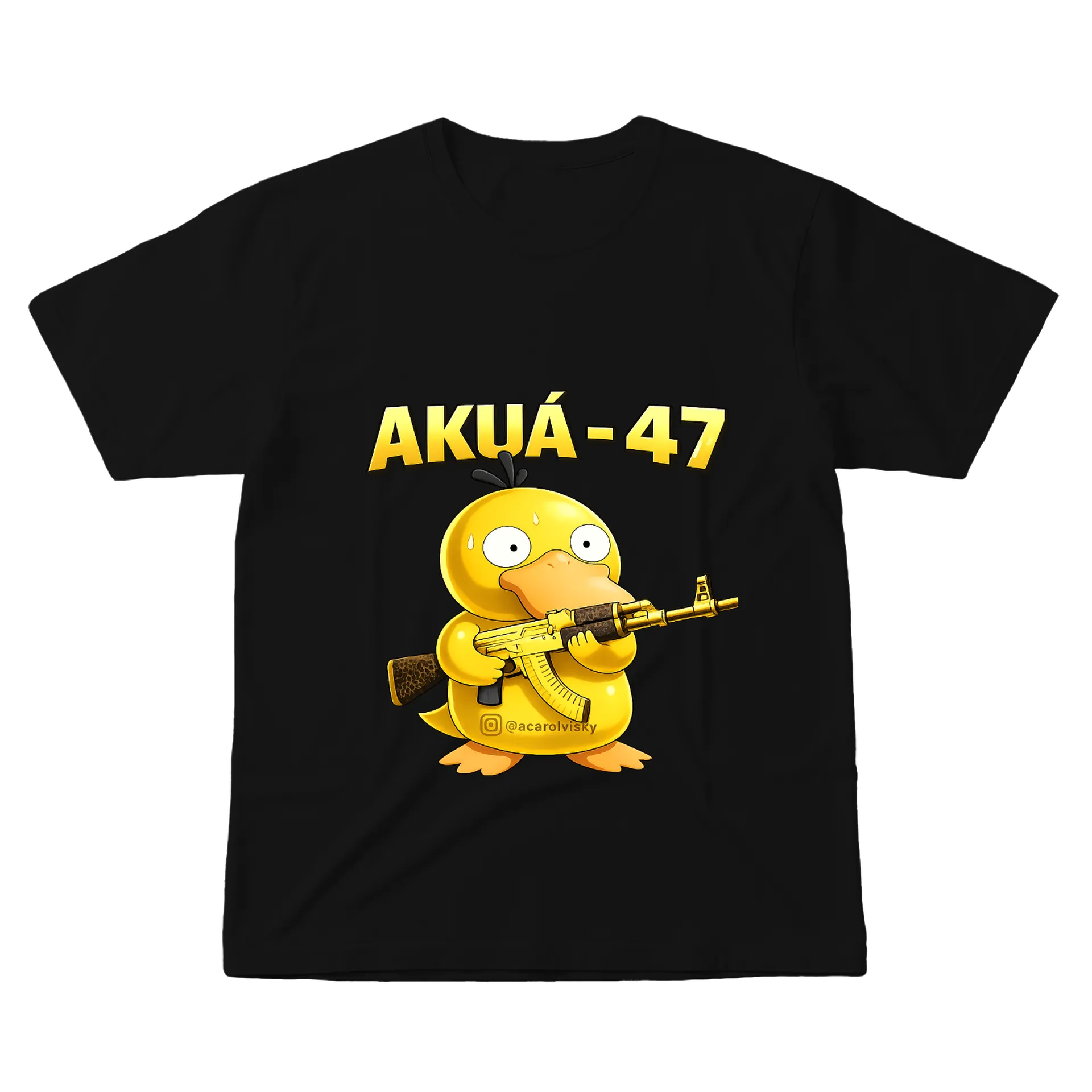Camiseta personalizada AKUÁ 47 de Carolvisky