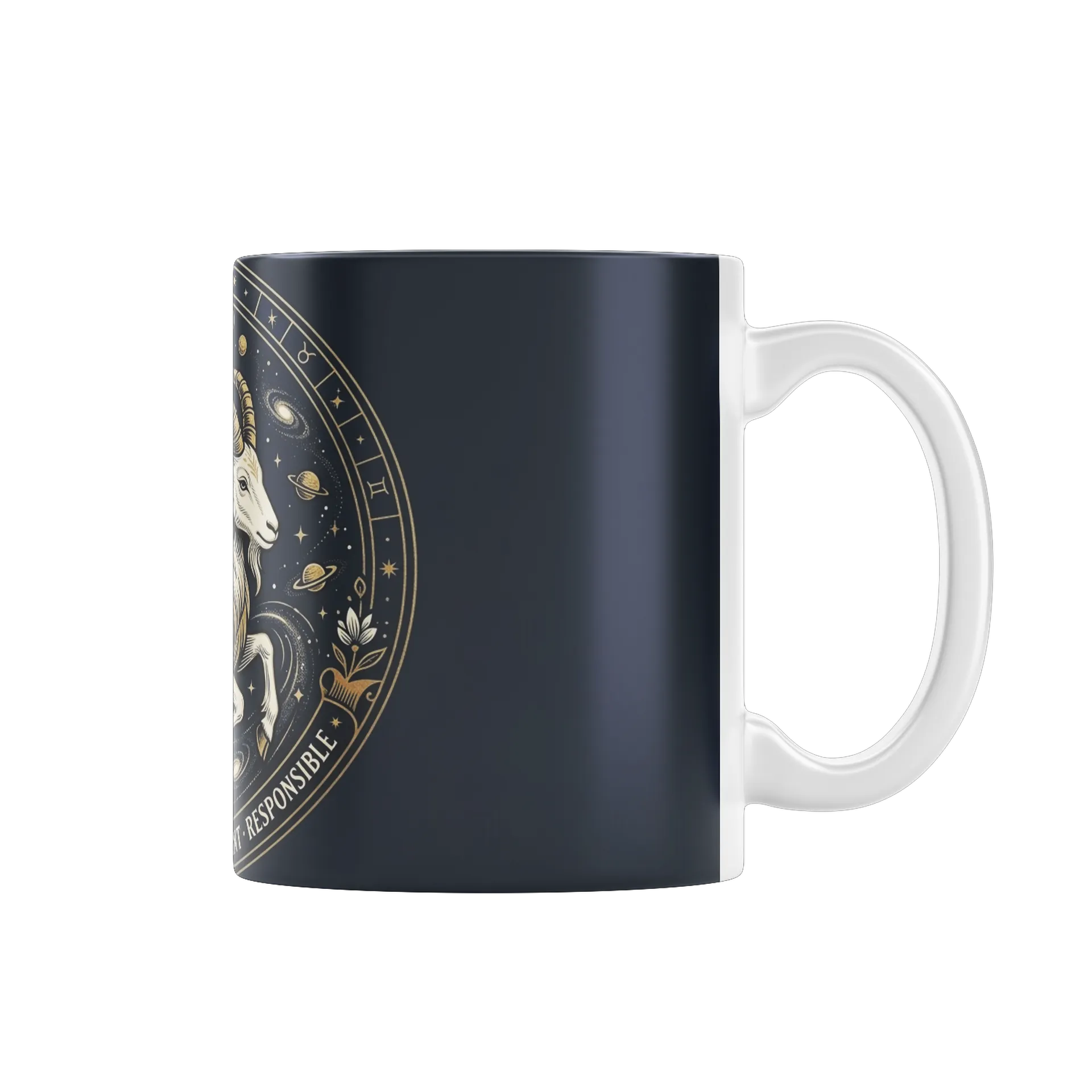 Caneca Capricórnio Ilustração Astral 325ml - Imagem 2