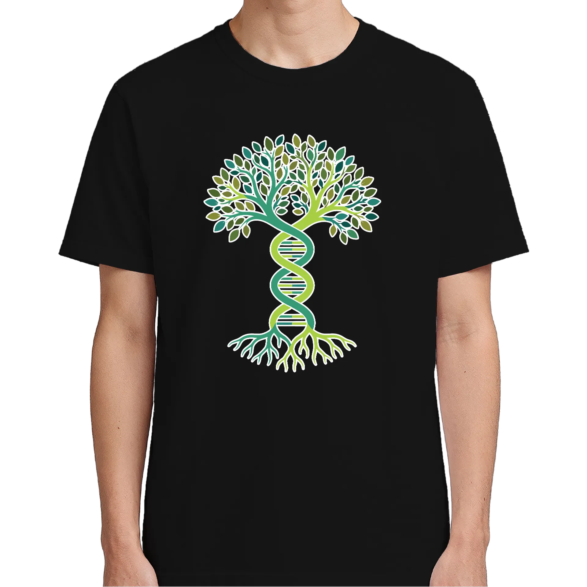 Camiseta Árvore fita de DNA 100% Algodão - Imagem 5