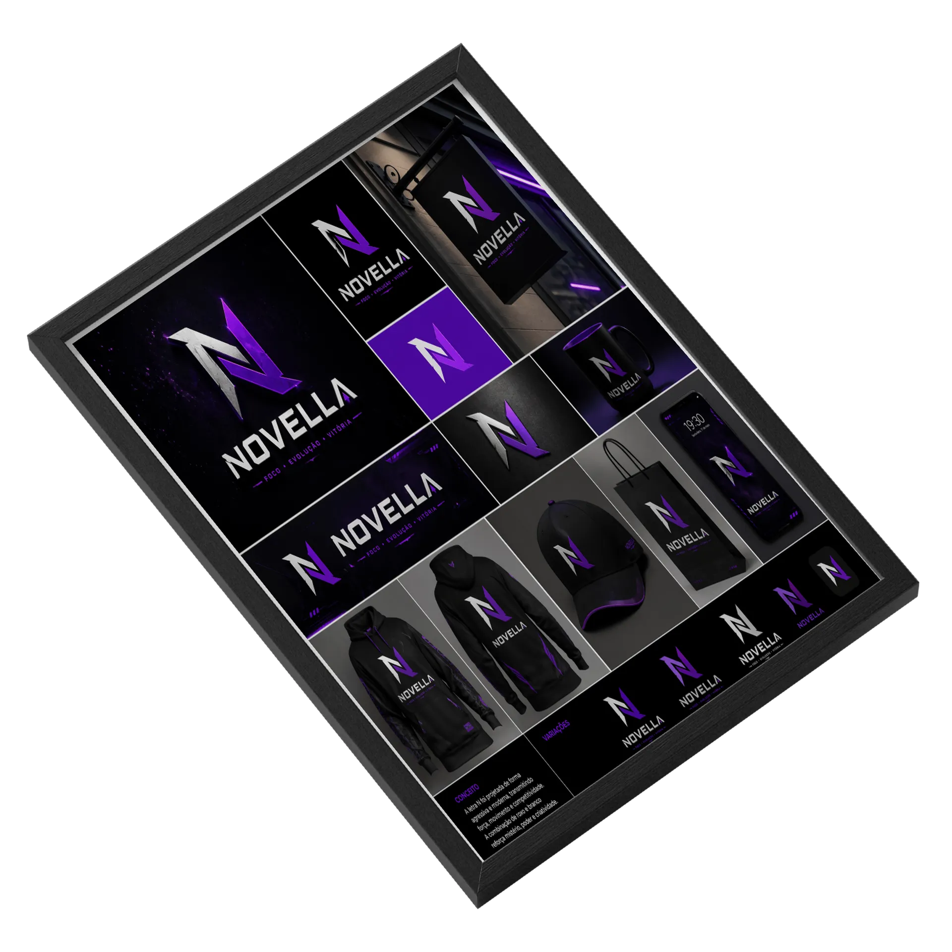 Quadro A3 personalizado de lipinhoogamer