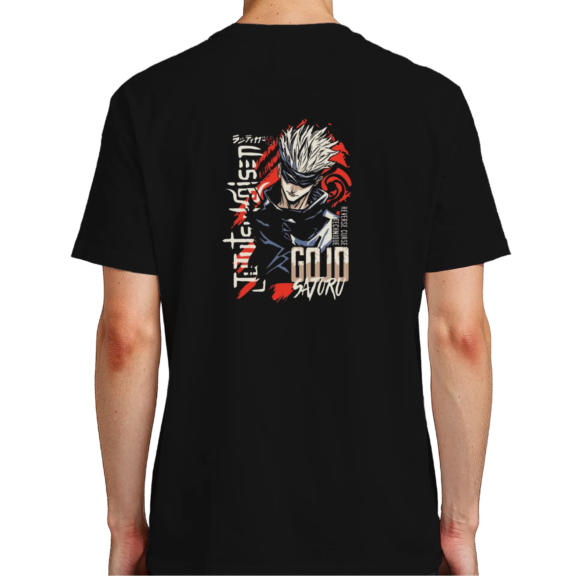 Camiseta personalizada anime Gojo - Imagem 6