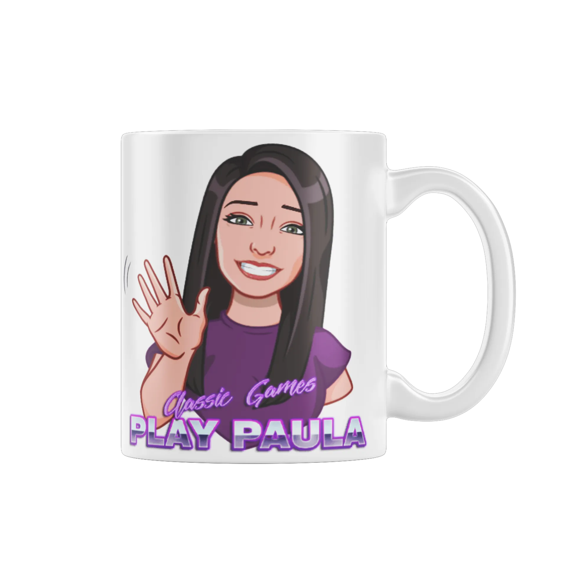 Caneca personalizada de Play Paula — imagem 1 de 4
