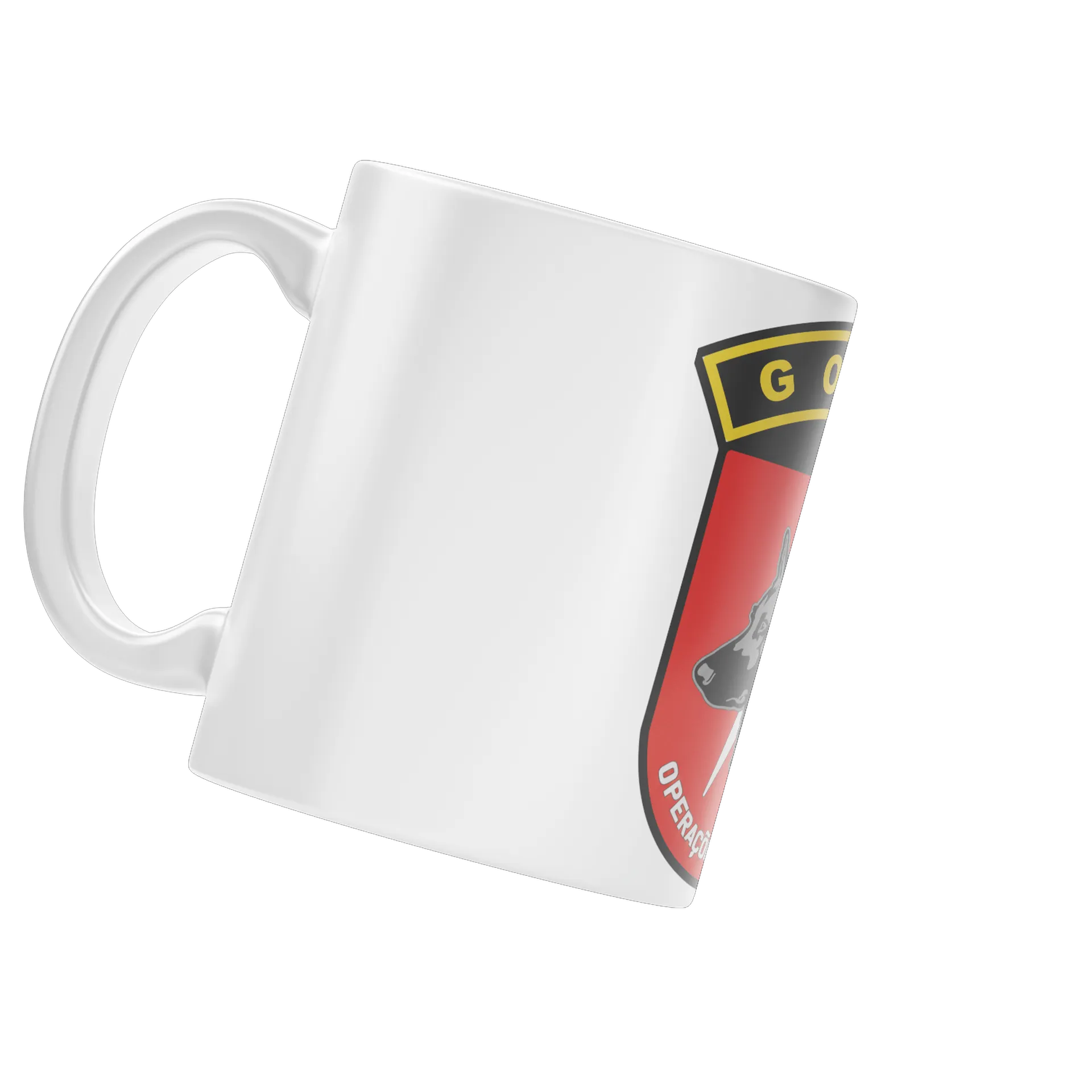 Caneca Logo GOST Lobo Operações com Cães 325ml - Imagem 3