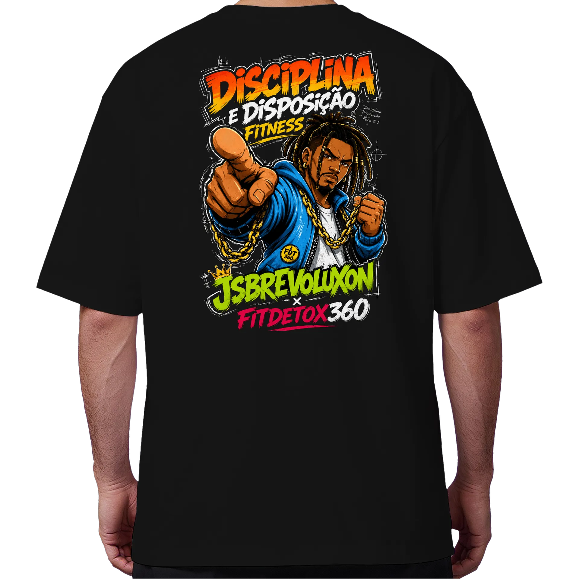 Camiseta Oversized Fitdetox360 NobreFit Premium - Imagem 6