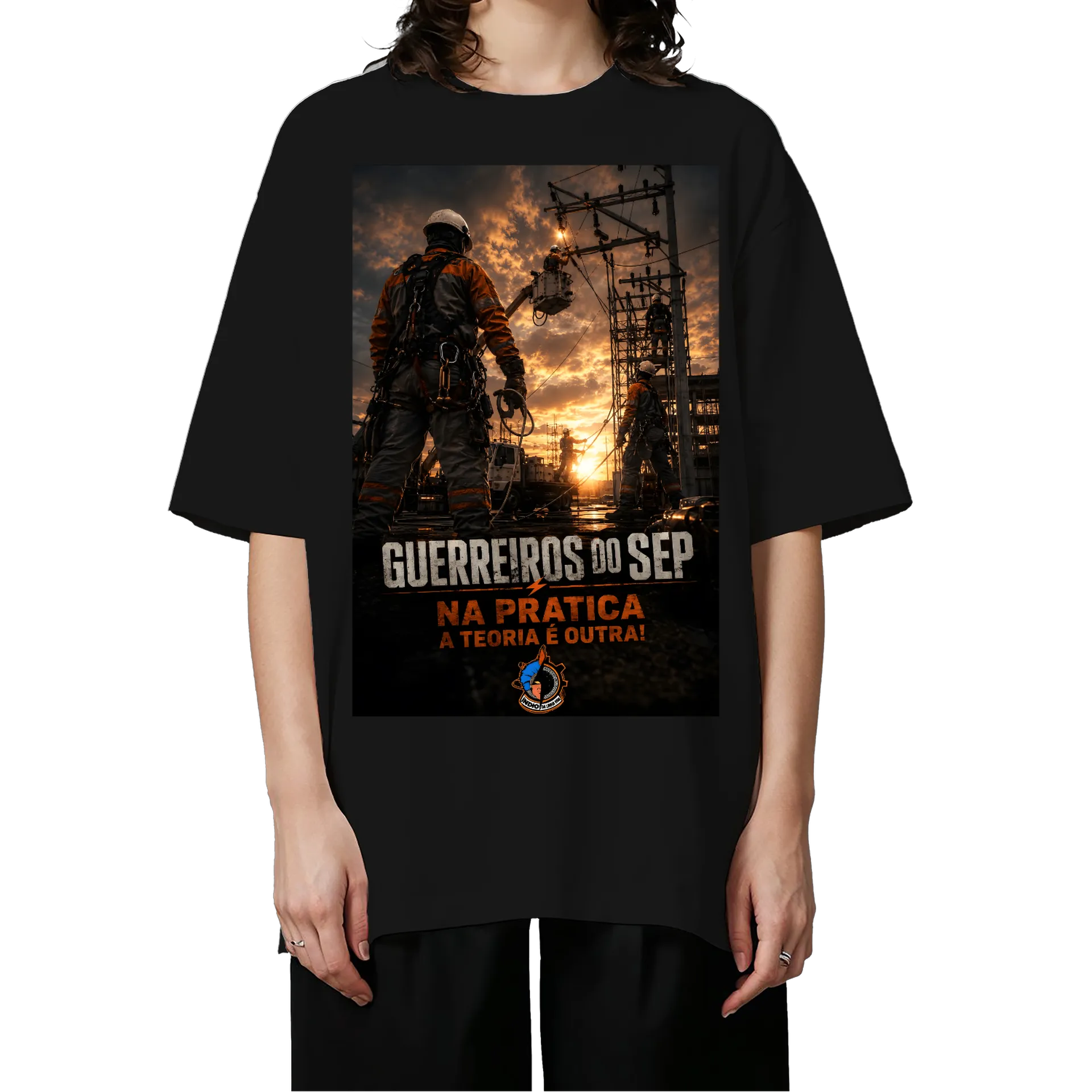 Camiseta Oversized de Guerreiros do SEP — imagem 3 de 6