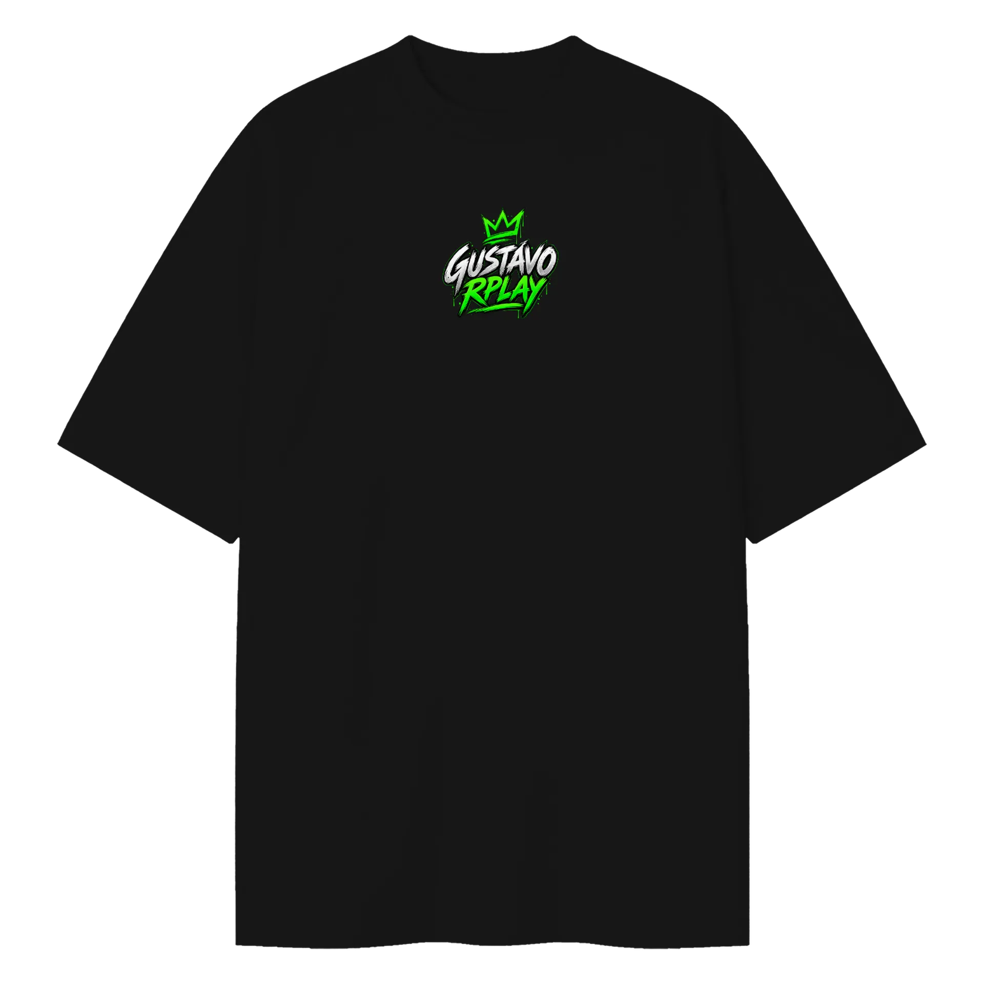 Camiseta Oversized Gustavo RP Lay 100% Algodão de Gustavo RPlay — imagem 1 de 6