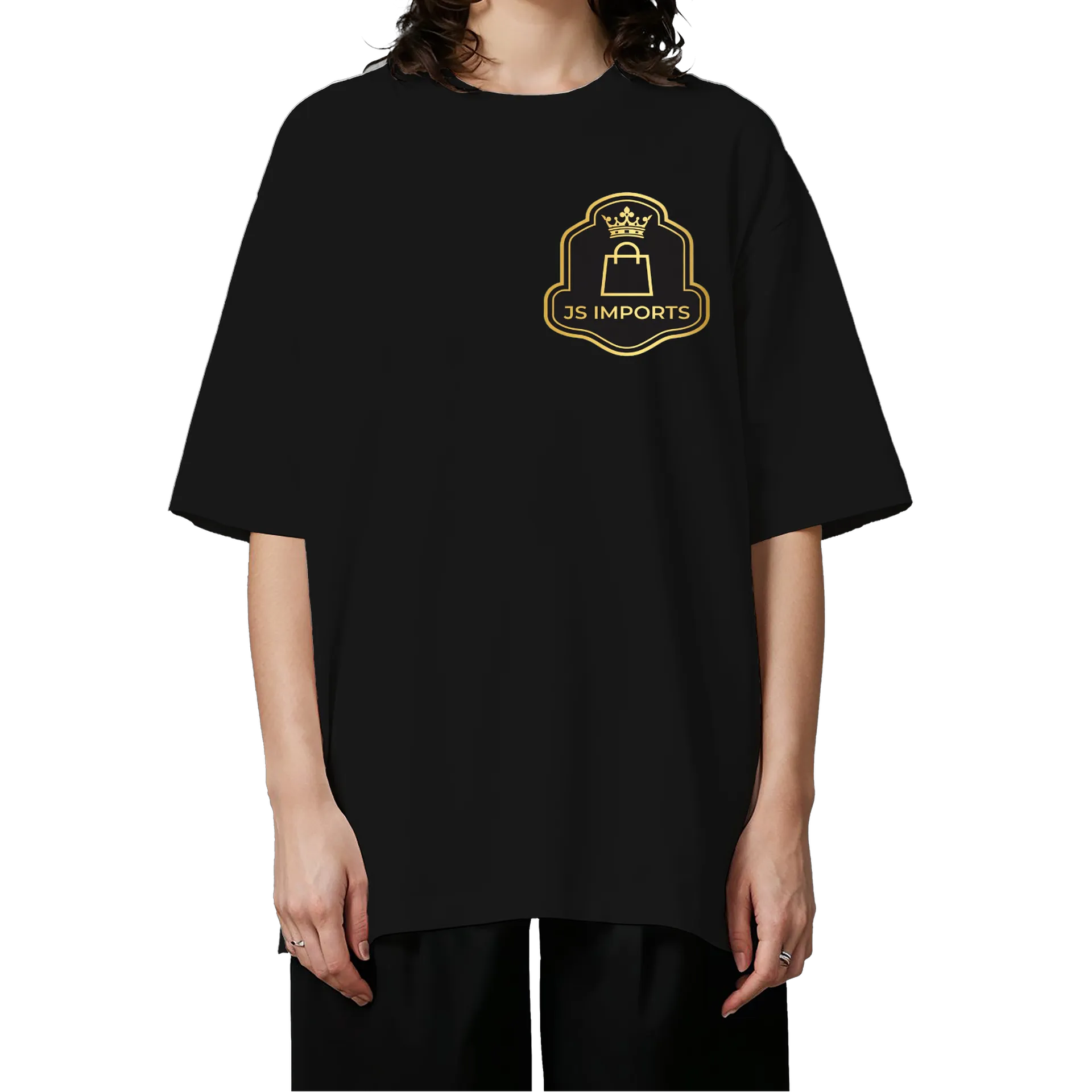 Camiseta Oversized de JS  — imagem 3 de 6