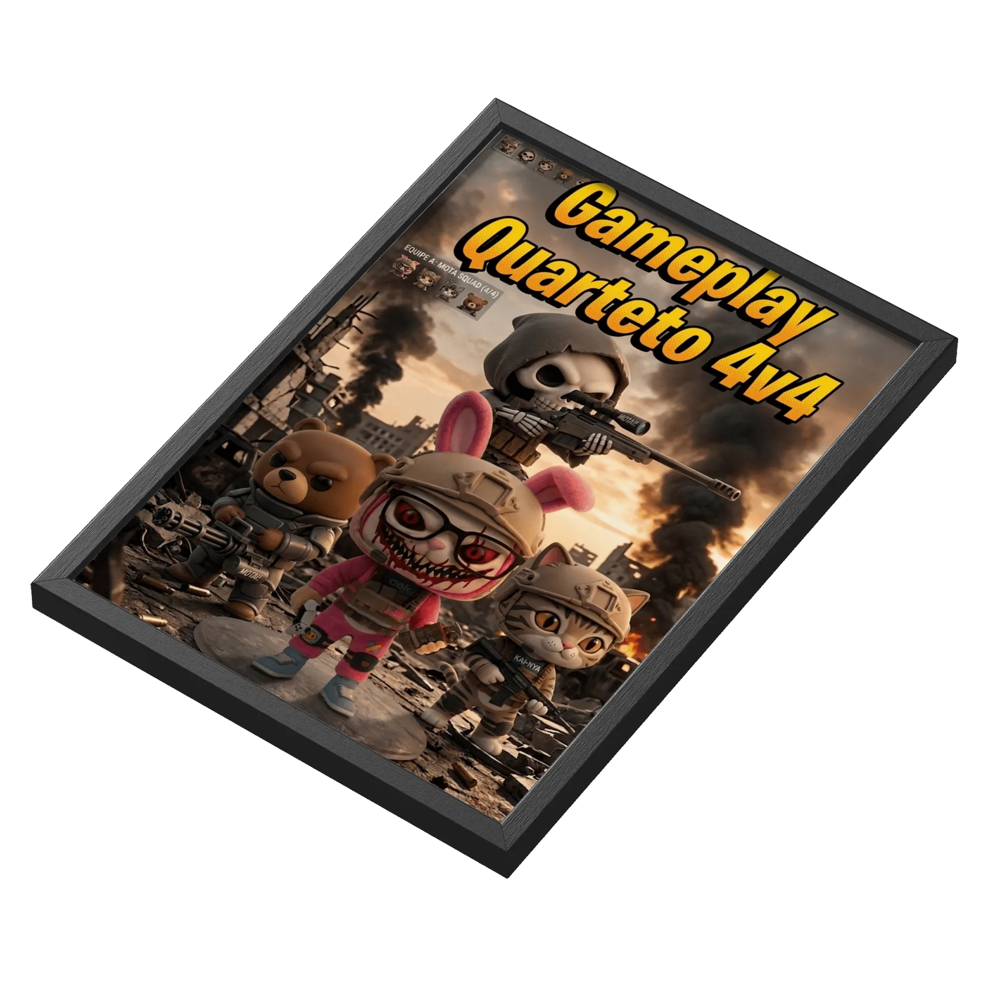 Quadro A3 Squad Braba - Imagem 3