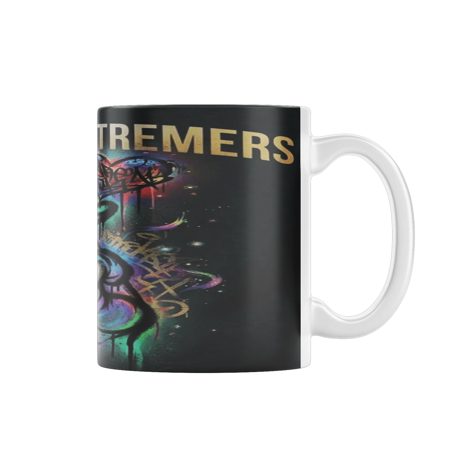 Caneca NAYCHRONSTREAMERS Arte Graffiti Espacial 325ml - Imagem 2