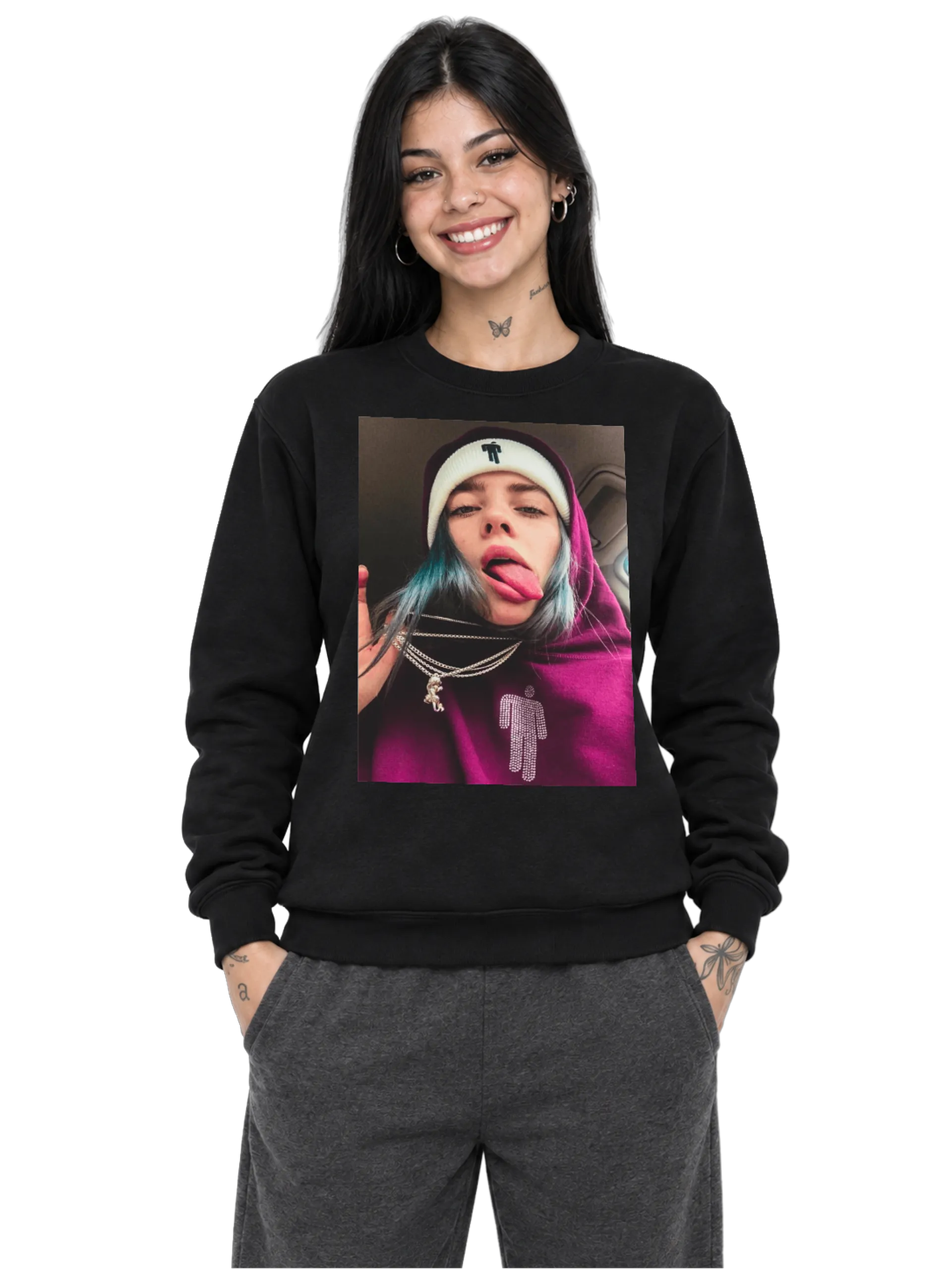  Suéter Moletom Billie Eilish - Imagem 1