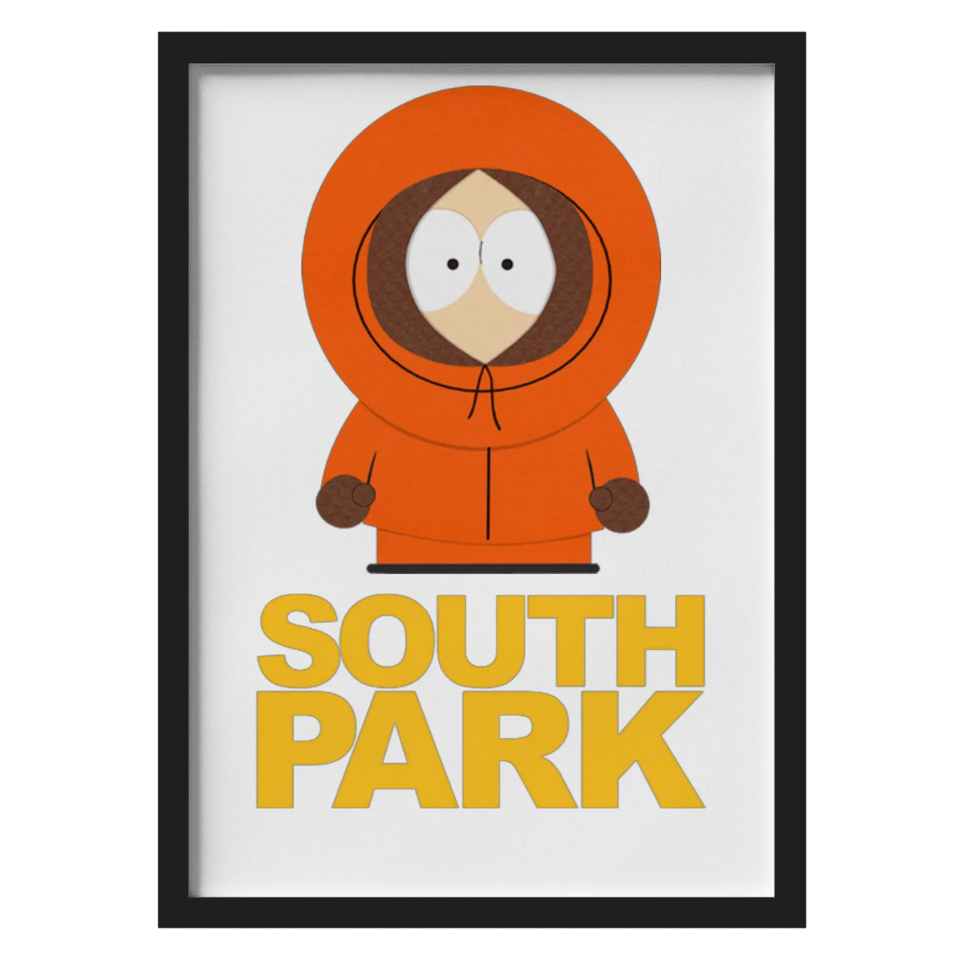 Quadro A3 personalizado Com Kenny - South Park  - Imagem 1