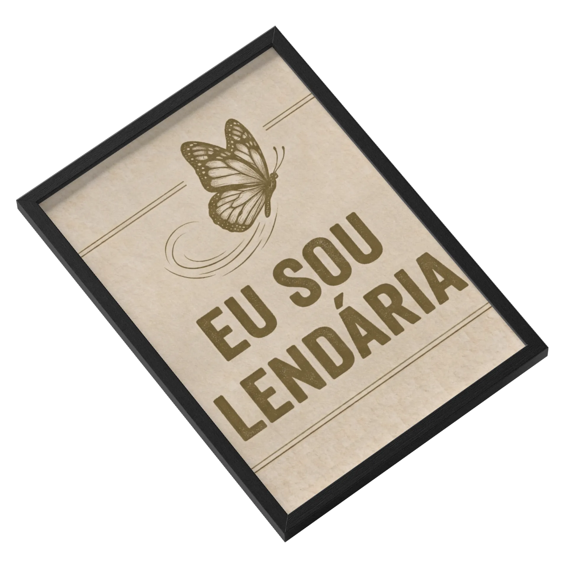 Quadro A3 personalizado Com Vidro Lendárias  de Carla Neto  — imagem 2 de 3